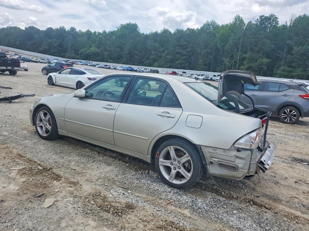 2001 Lexus Is 300 Silver vin: JTHBD182110027099
