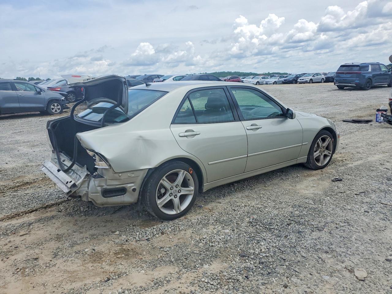 2001 Lexus Is 300 Silver vin: JTHBD182110027099