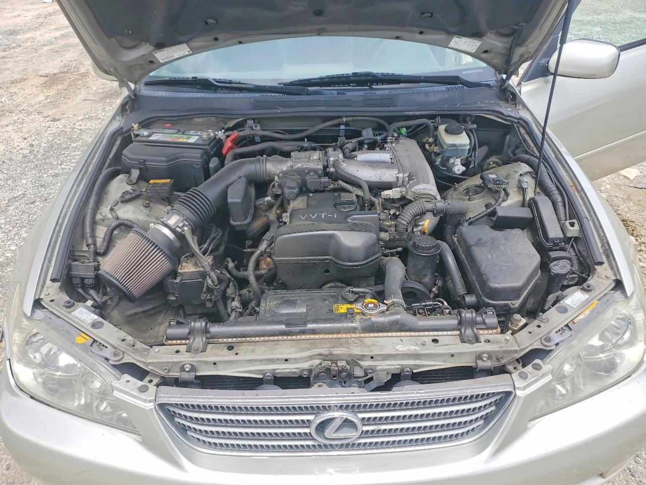 2001 Lexus Is 300 Silver vin: JTHBD182110027099