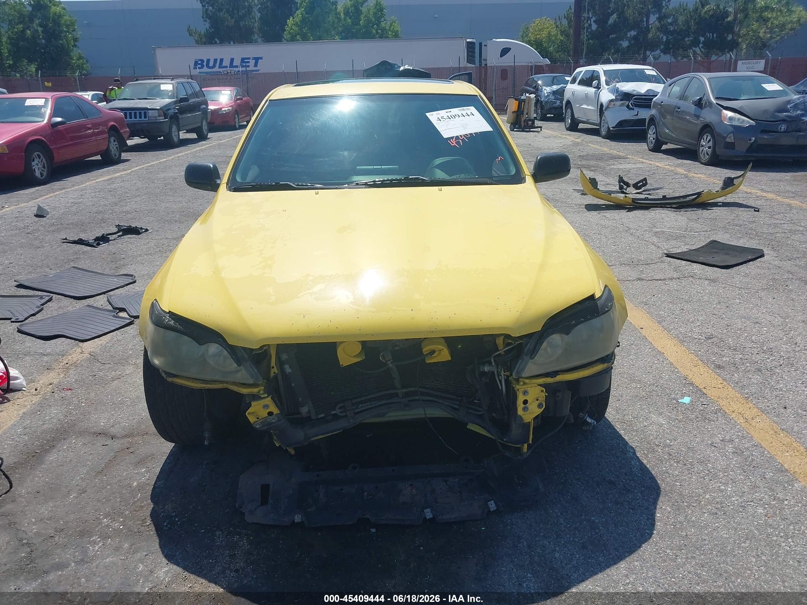 2001 Lexus Is 300   Yellow vin: JTHBD182210007475