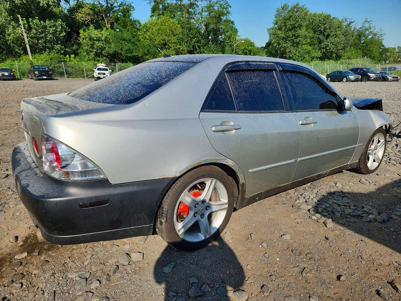 2001 Lexus Is 300 Silver vin: JTHBD182210011722