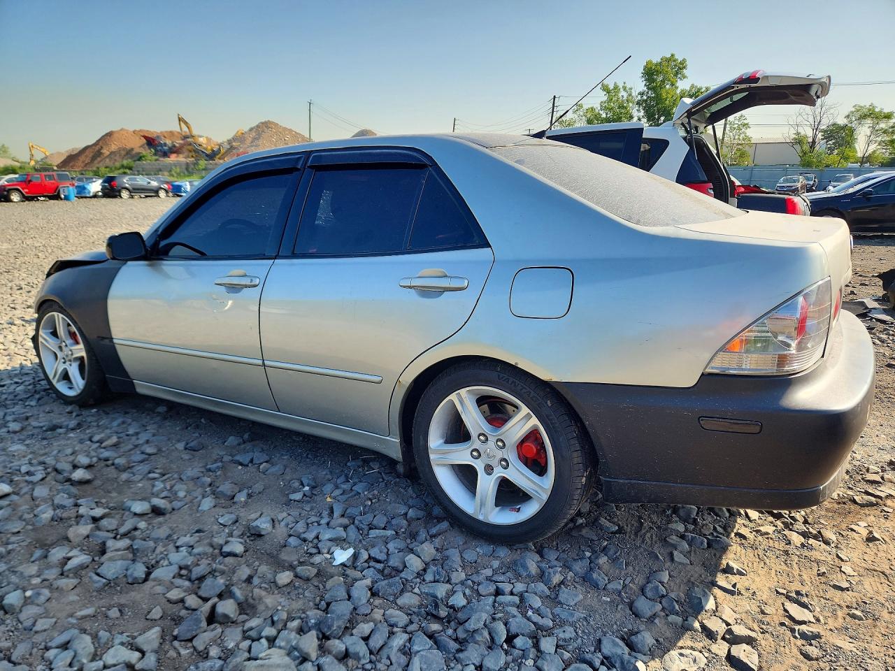 2001 Lexus Is 300 Silver vin: JTHBD182210011722