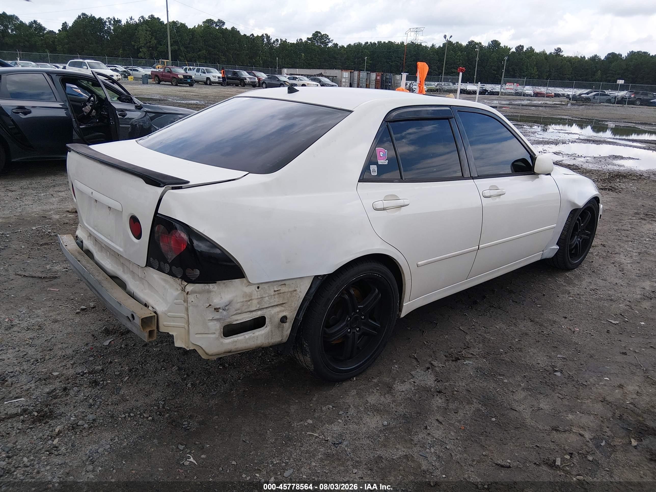 2001 Lexus Is 300   Silver vin: JTHBD182310006903