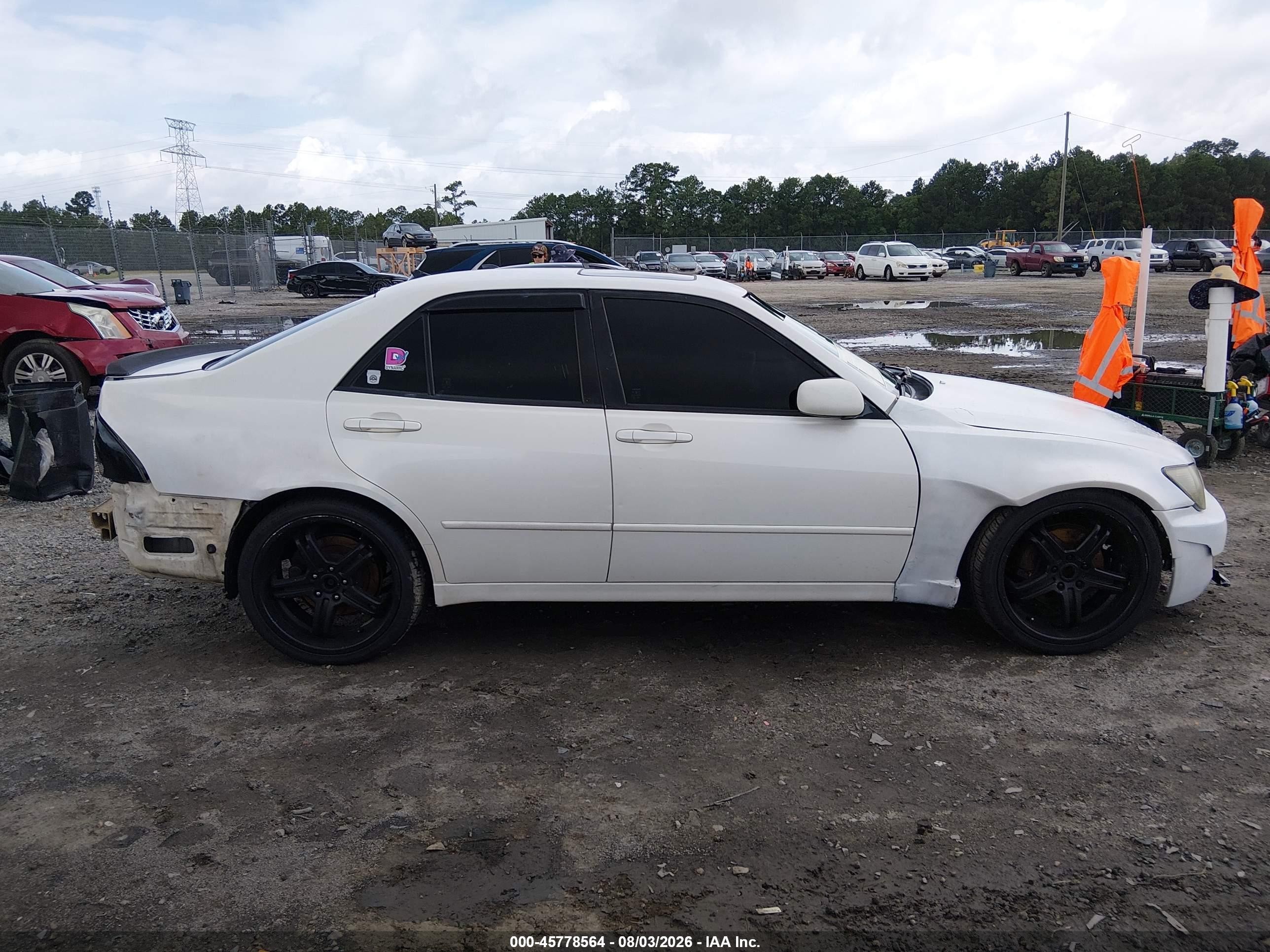2001 Lexus Is 300   Silver vin: JTHBD182310006903