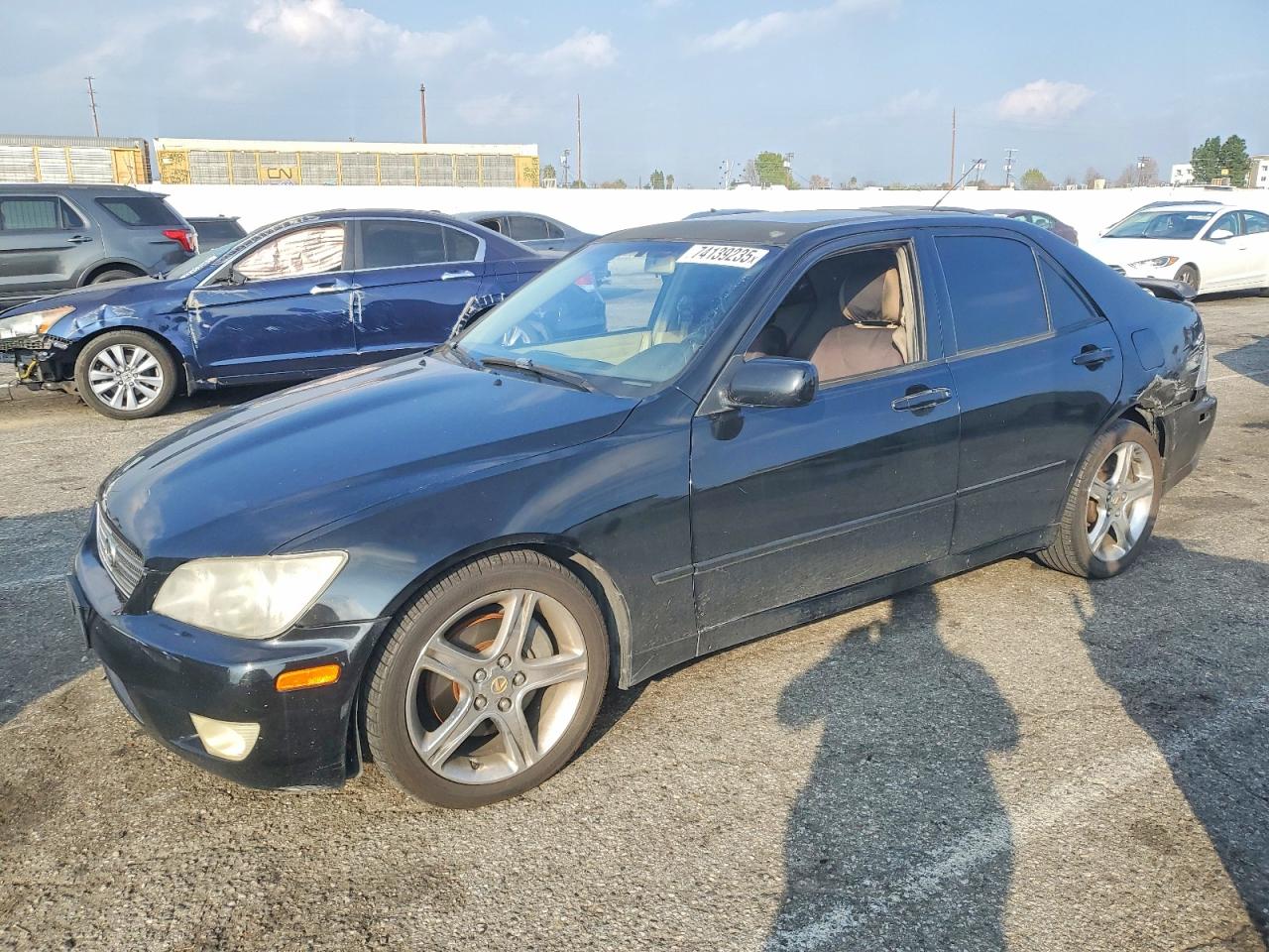 2001 Lexus Is 300 Black vin: JTHBD182310016119