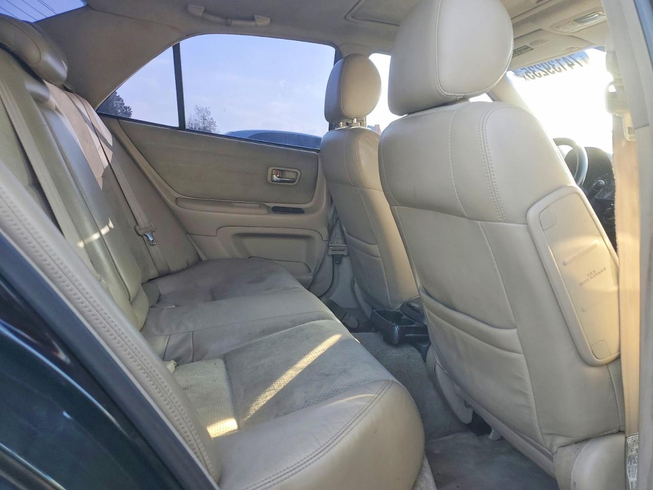 2001 Lexus Is 300 Black vin: JTHBD182310016119