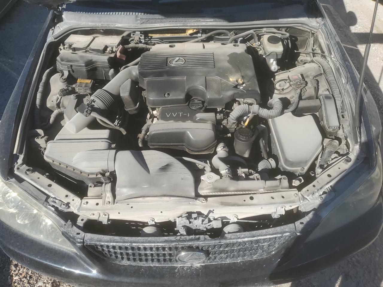 2001 Lexus Is 300 Black vin: JTHBD182410003802