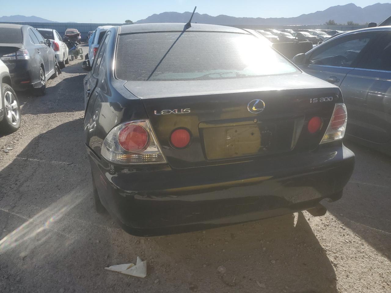 2001 Lexus Is 300 Black vin: JTHBD182410003802
