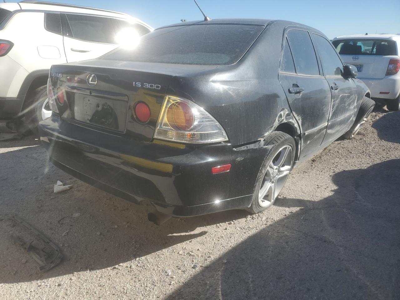 2001 Lexus Is 300 Black vin: JTHBD182410003802