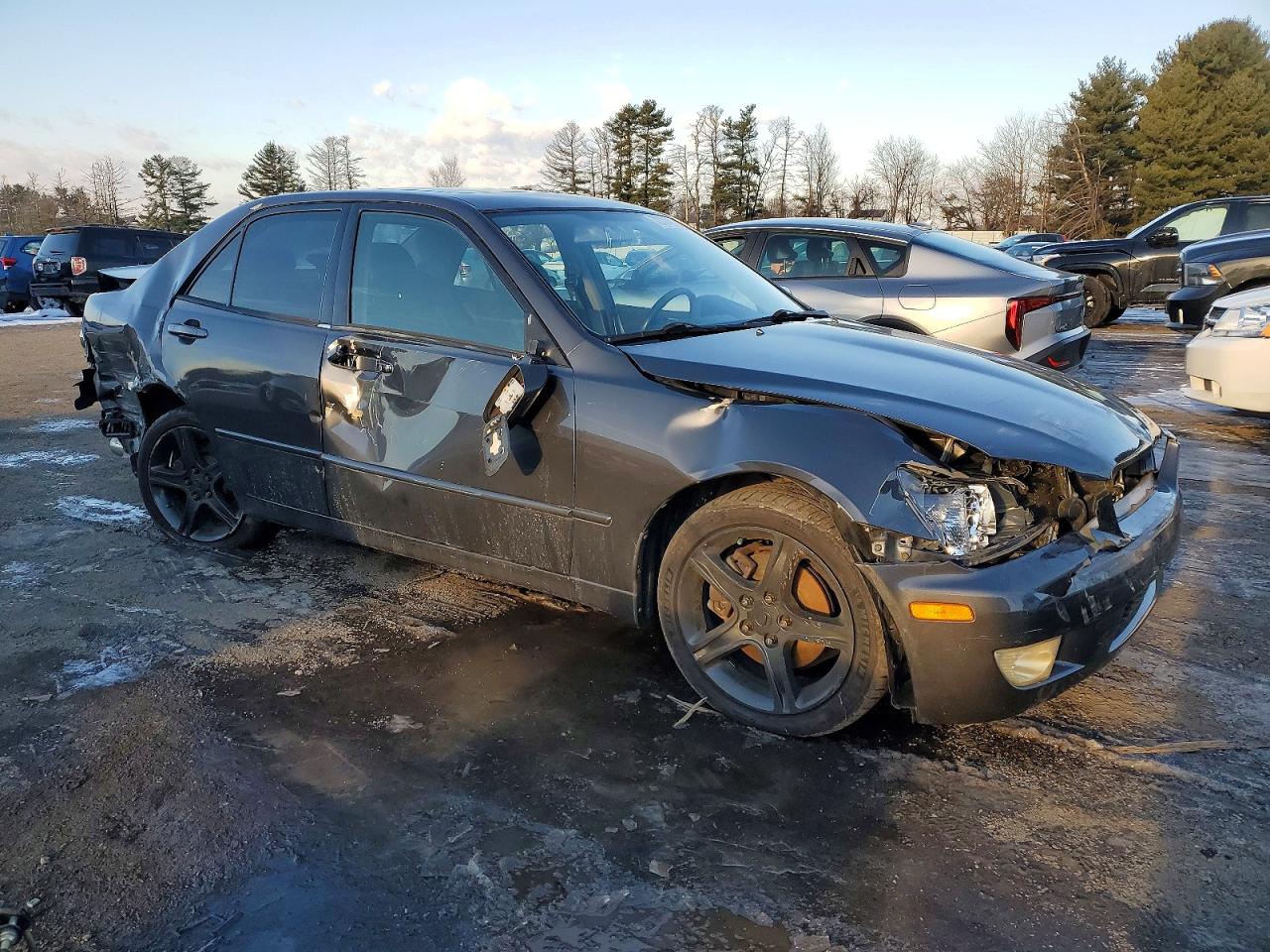 2001 Lexus Is 300 Charcoal vin: JTHBD182410010457