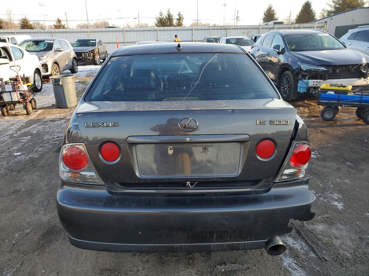 2001 Lexus Is 300 Charcoal vin: JTHBD182410010457