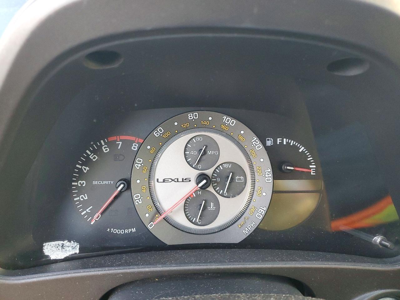 2001 Lexus Is 300 Charcoal vin: JTHBD182410010457