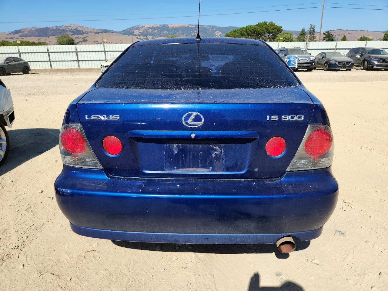 2001 Lexus Is 300 Blue vin: JTHBD182510020446