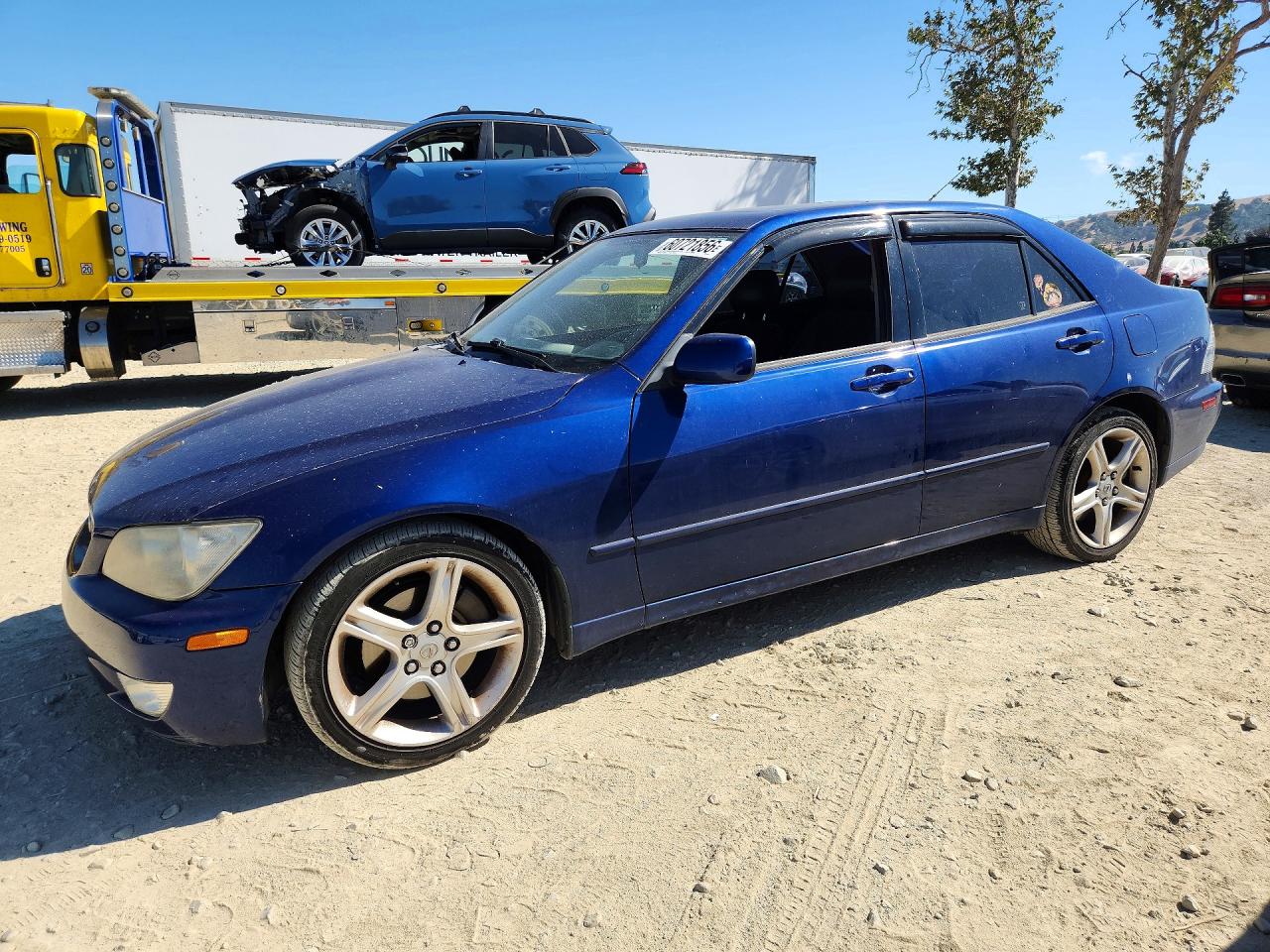 2001 Lexus Is 300 Blue vin: JTHBD182510020446