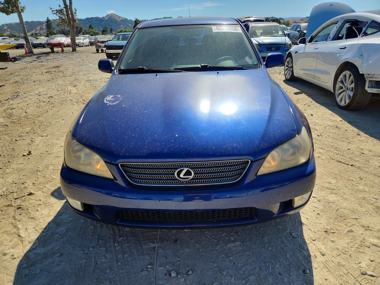 2001 Lexus Is 300 Blue vin: JTHBD182510020446