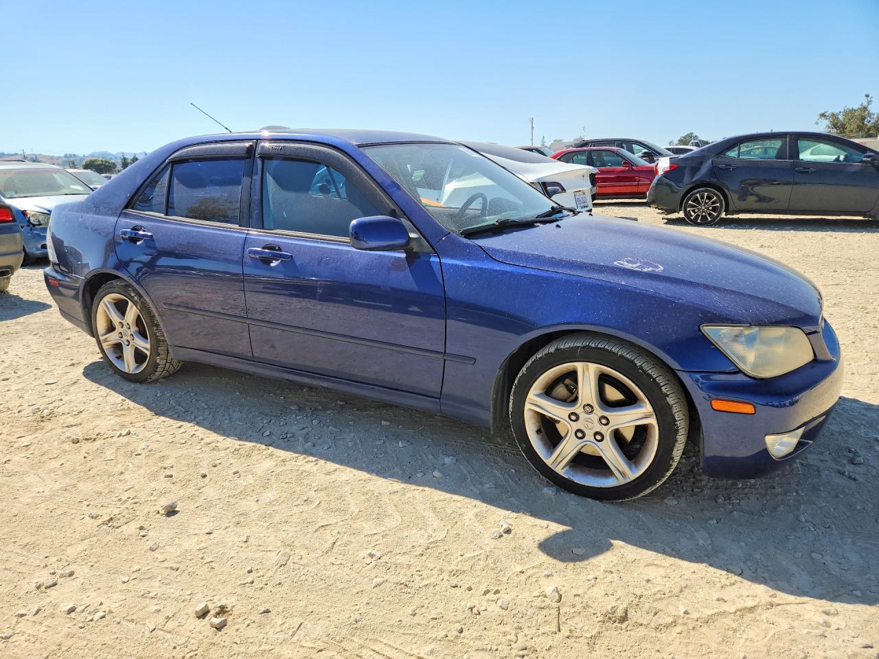 2001 Lexus Is 300 Blue vin: JTHBD182510020446