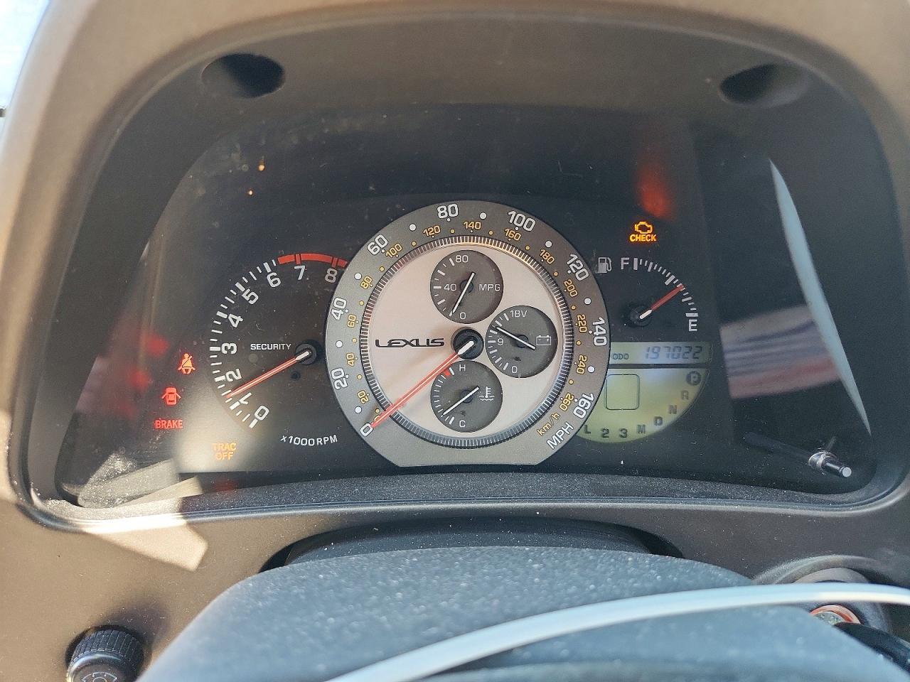 2001 Lexus Is 300 Blue vin: JTHBD182510020446