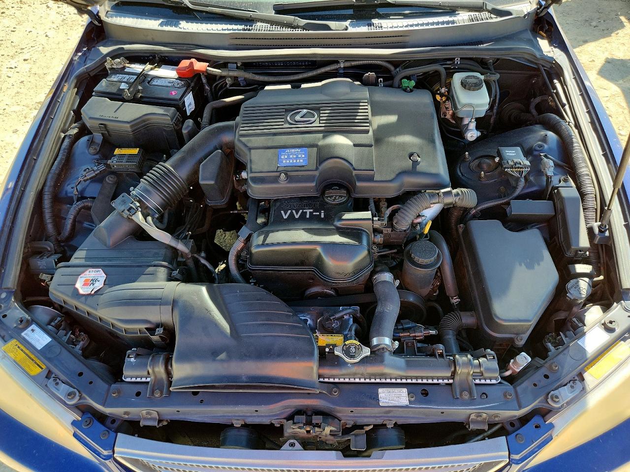2001 Lexus Is 300 Blue vin: JTHBD182510020446
