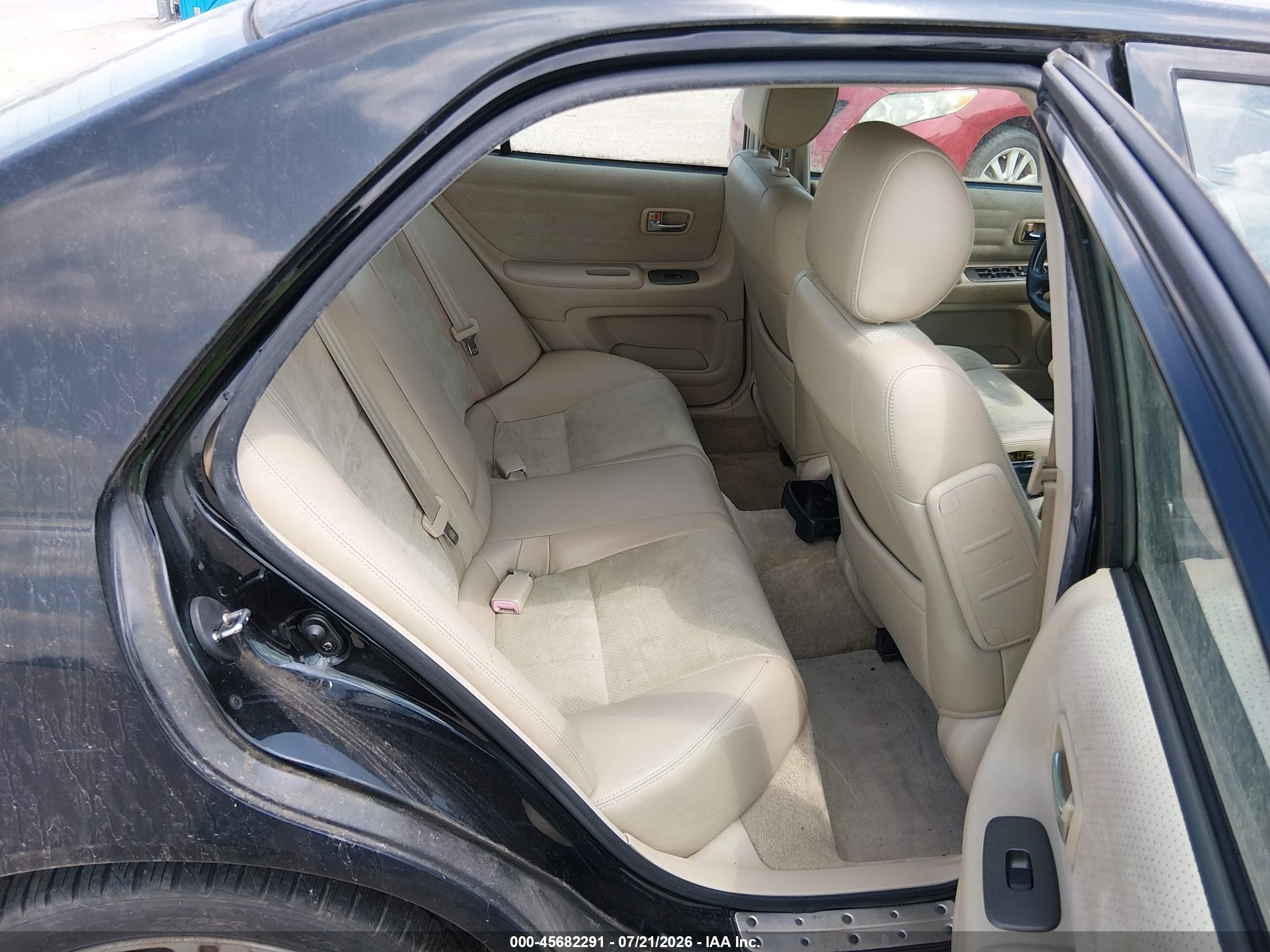 2001 Lexus Is 300   Black vin: JTHBD182510028384