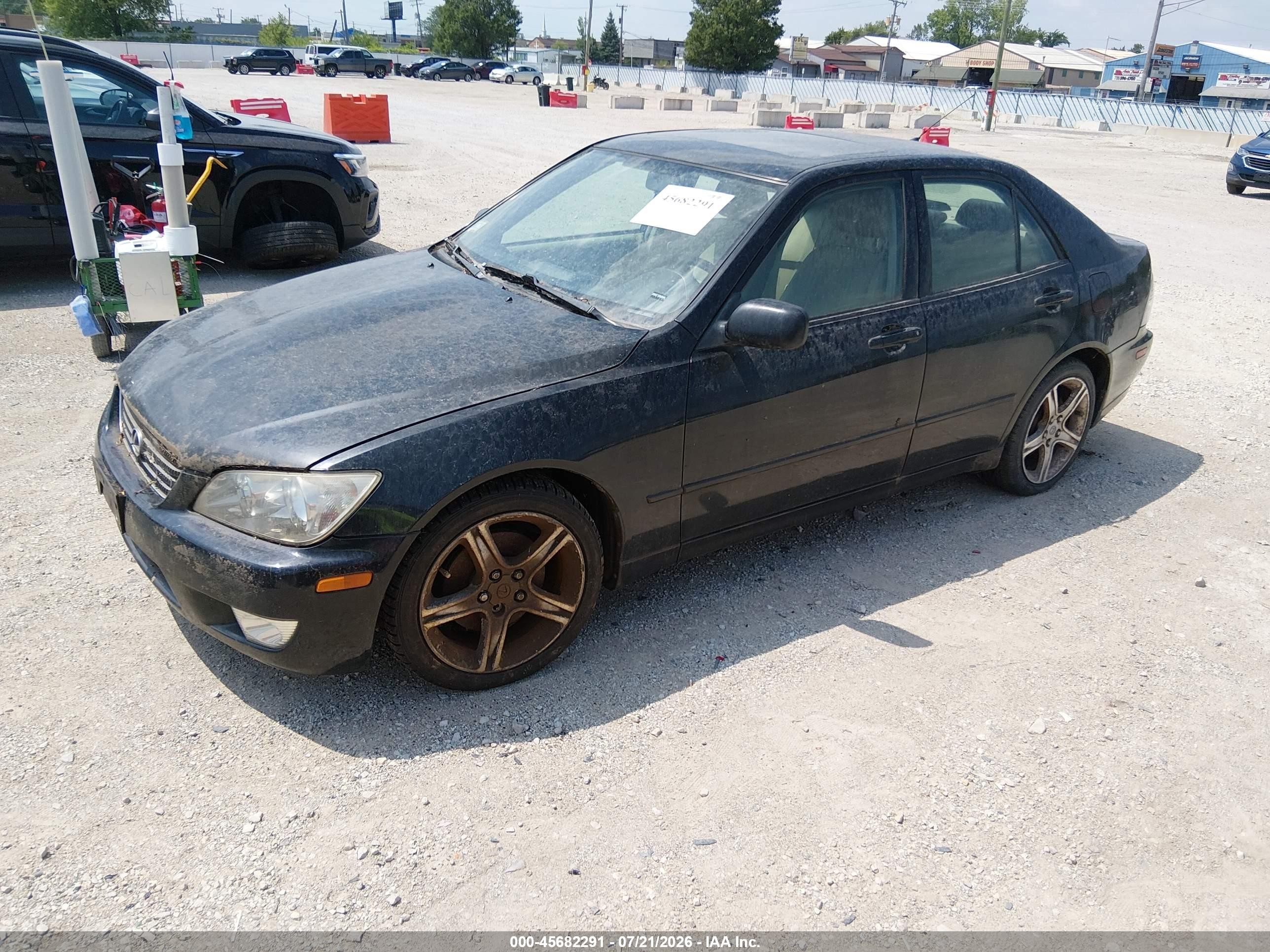 2001 Lexus Is 300   Black vin: JTHBD182510028384