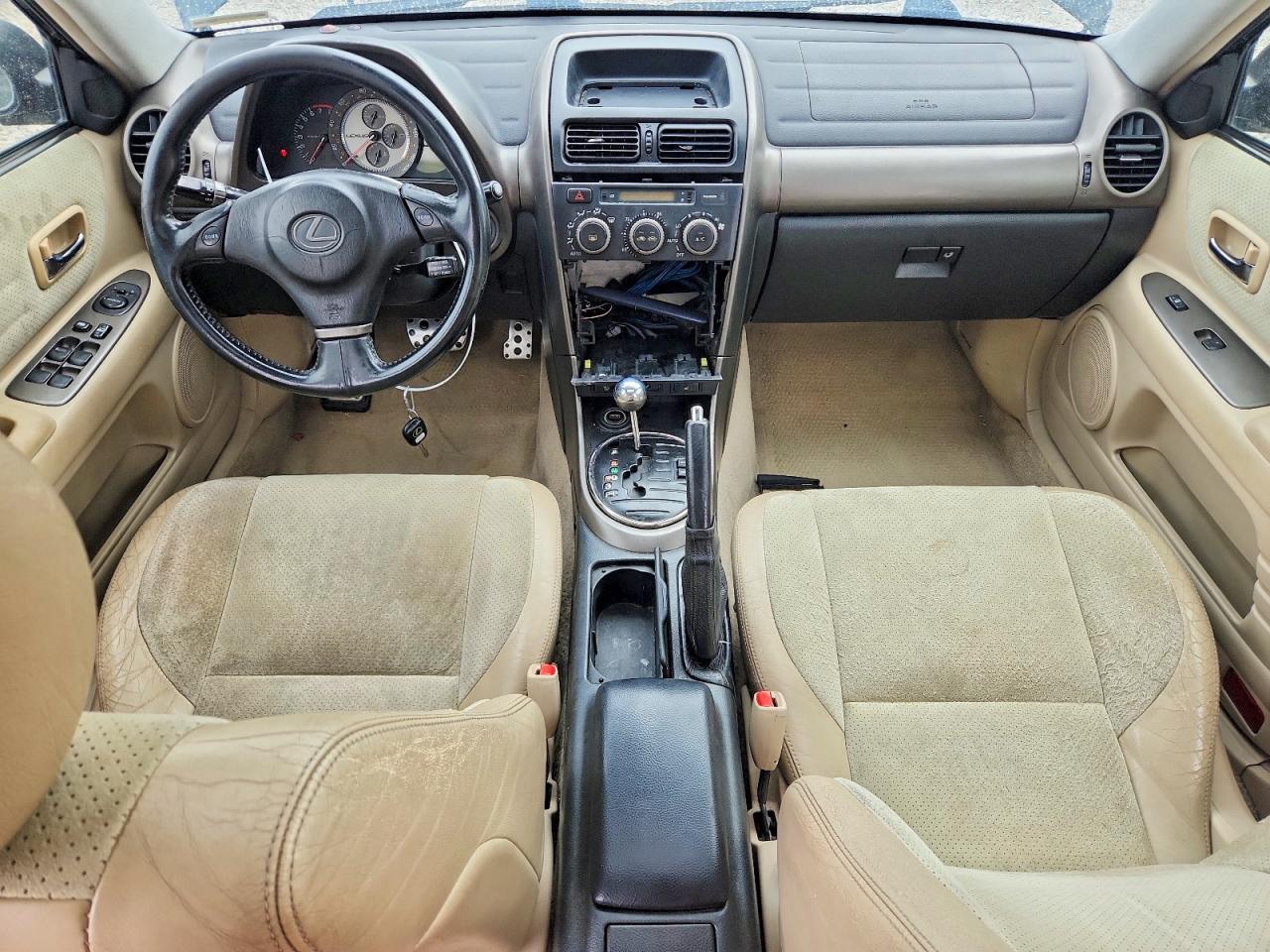 2001 Lexus Is 300 Black vin: JTHBD182610017524