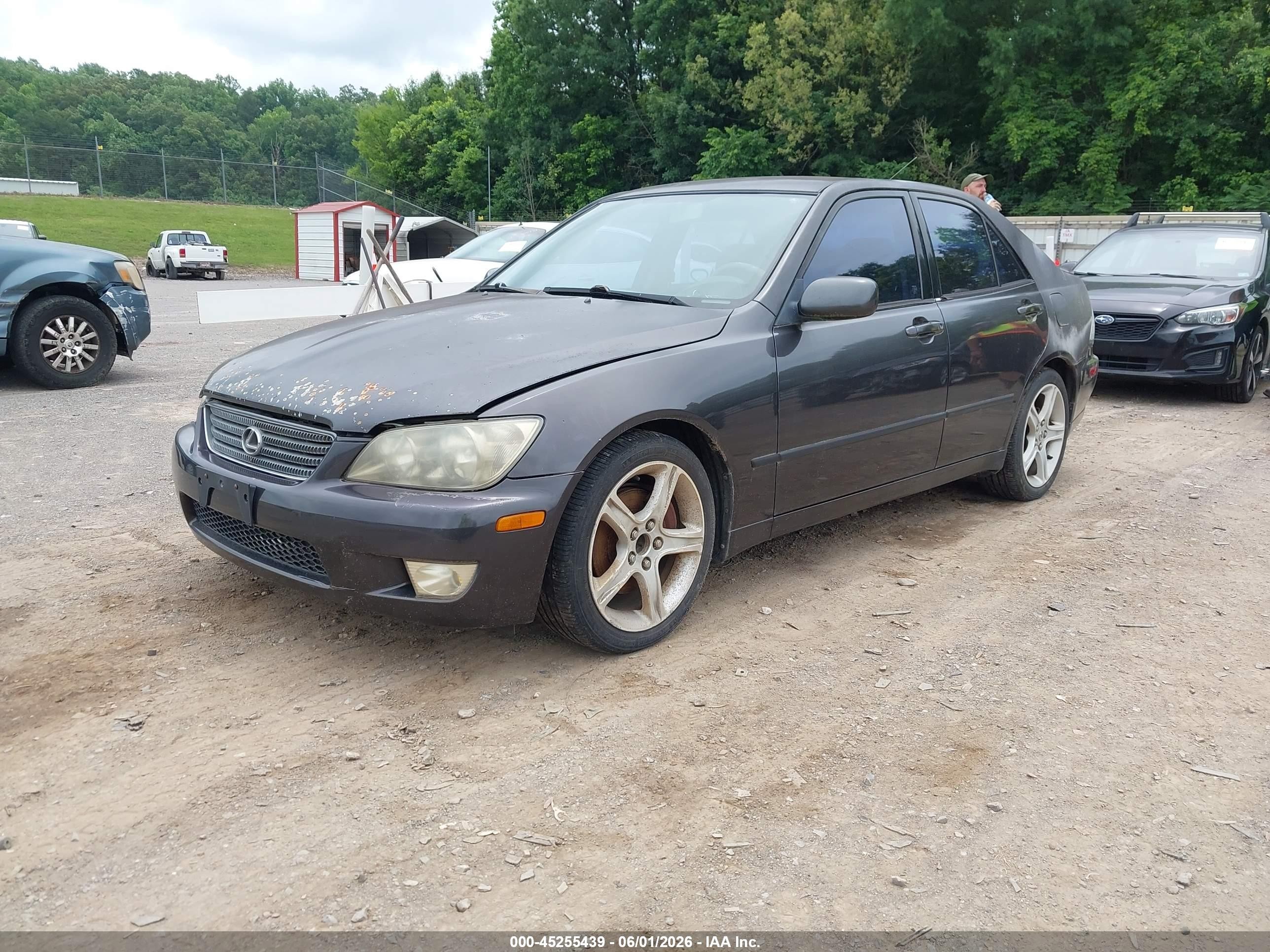 2001 Lexus Is 300   Gray vin: JTHBD182710007343
