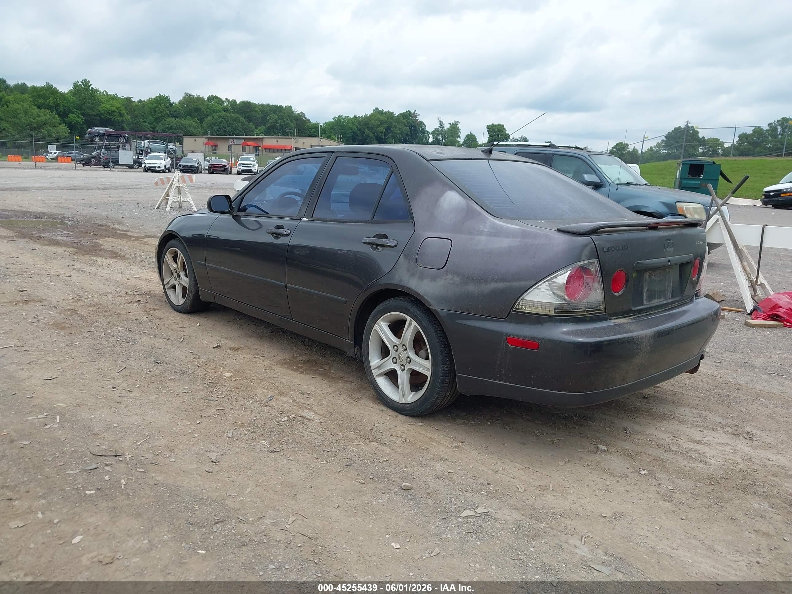 2001 Lexus Is 300   Gray vin: JTHBD182710007343