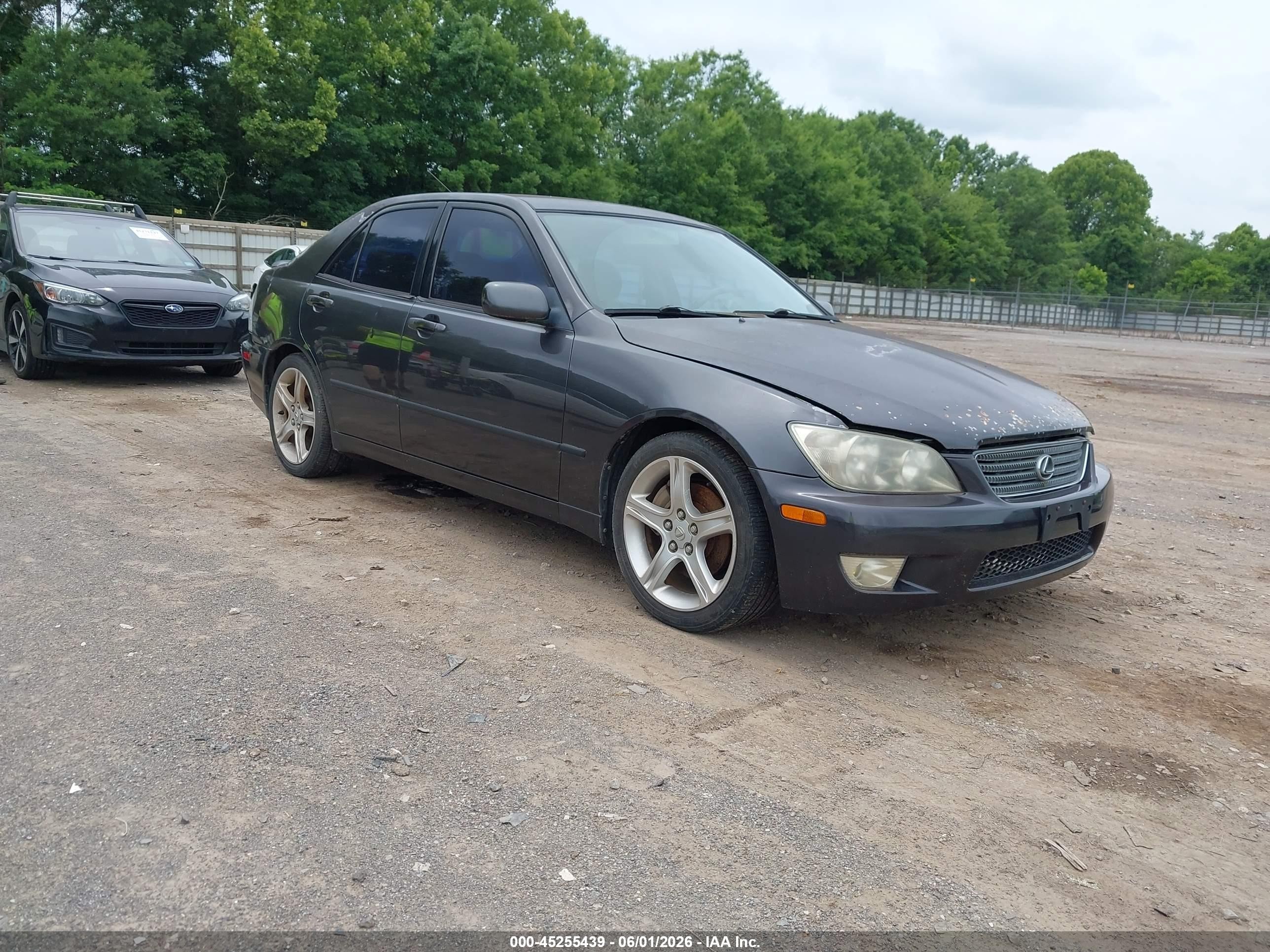 2001 Lexus Is 300   Gray vin: JTHBD182710007343