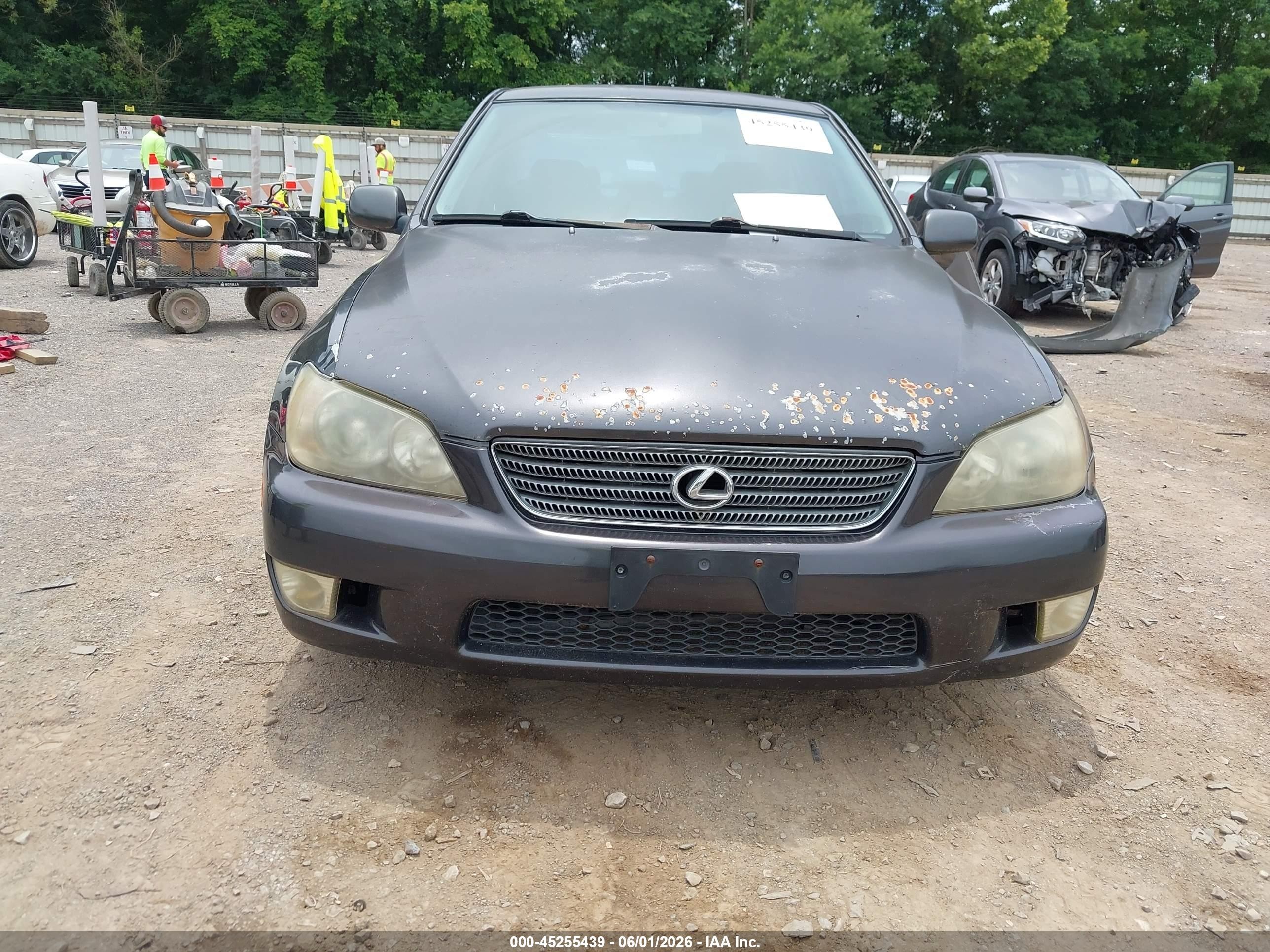 2001 Lexus Is 300   Gray vin: JTHBD182710007343