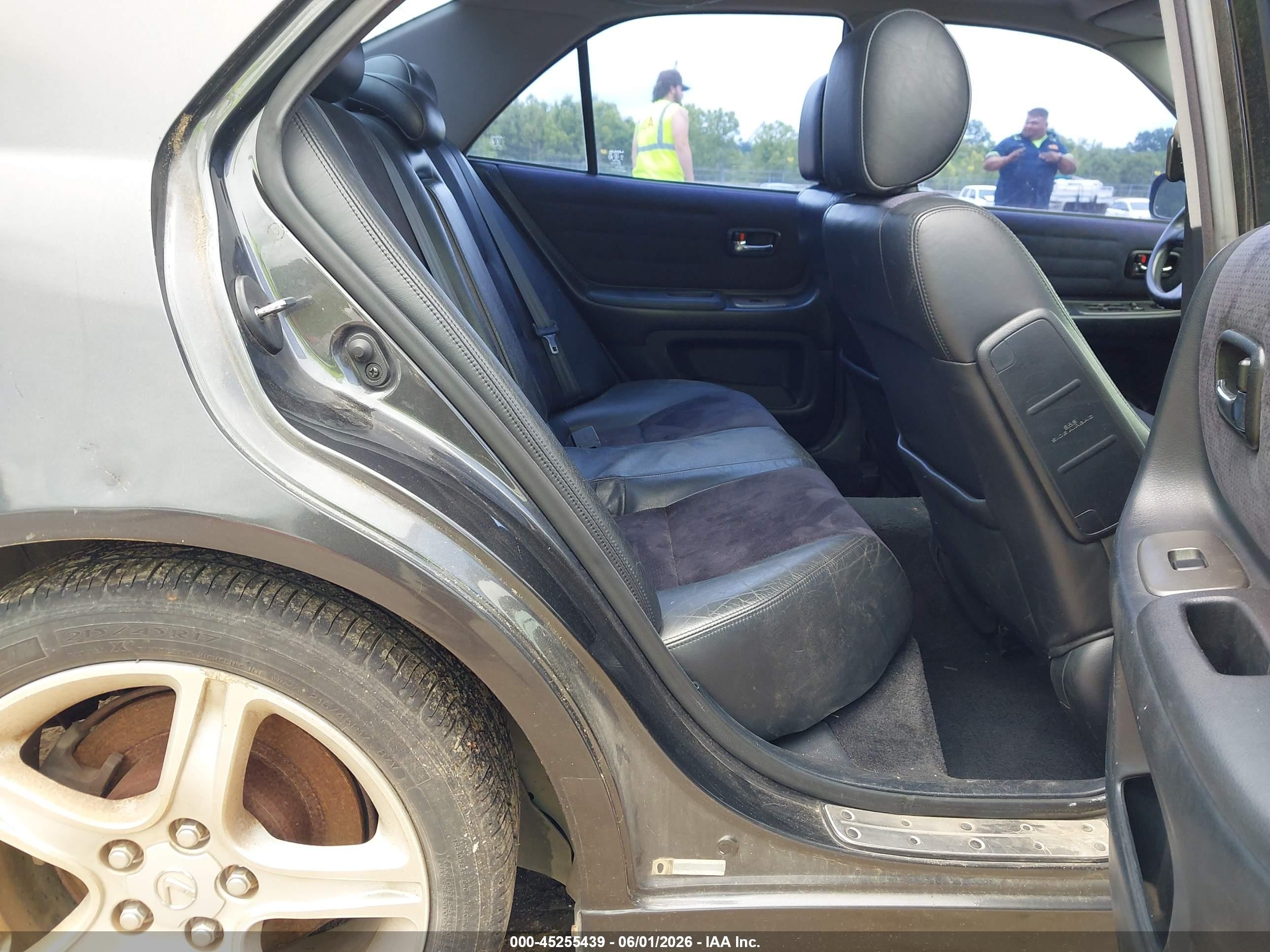 2001 Lexus Is 300   Gray vin: JTHBD182710007343