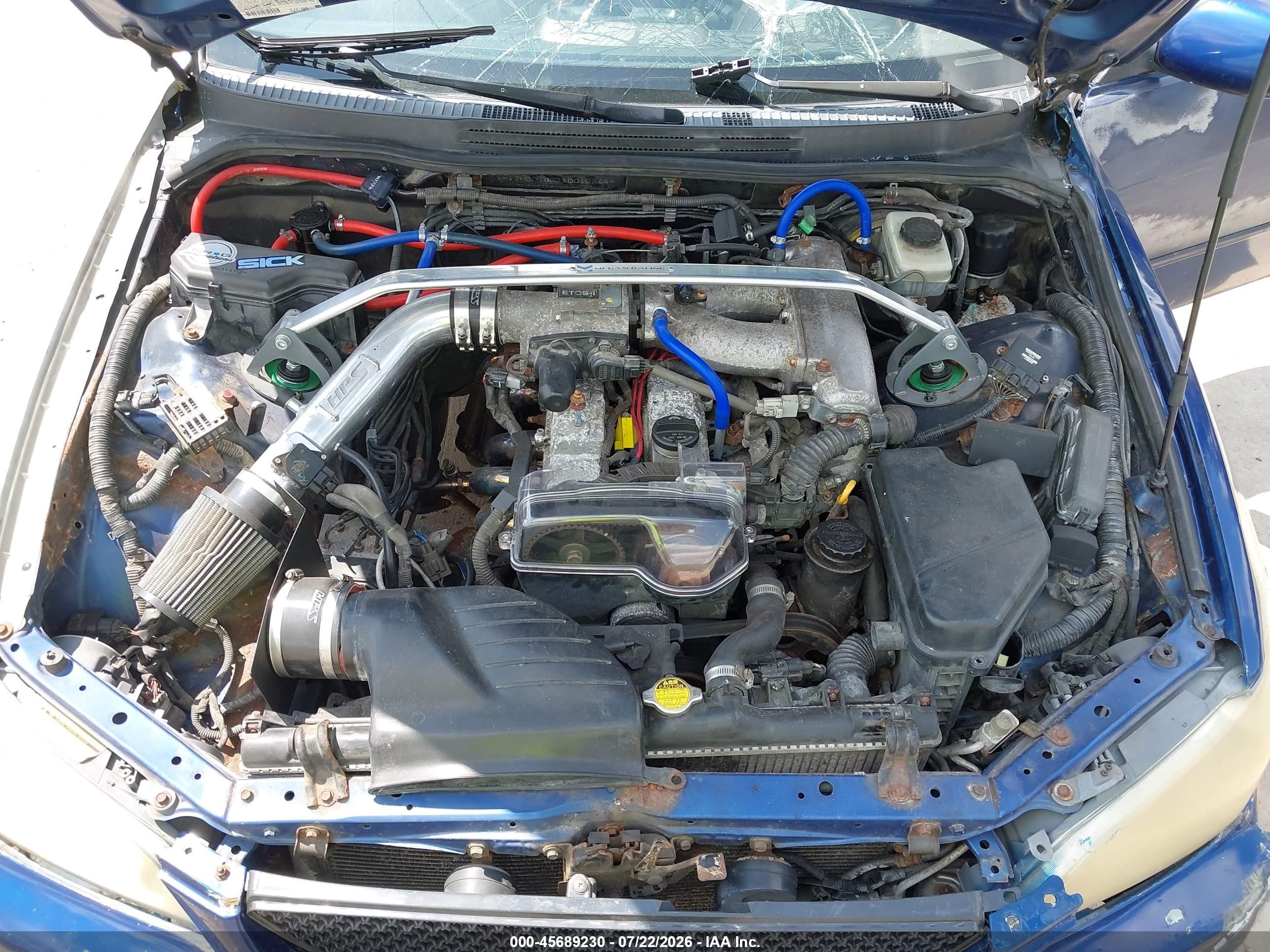 2001 Lexus Is 300 Blue vin: JTHBD182710015264