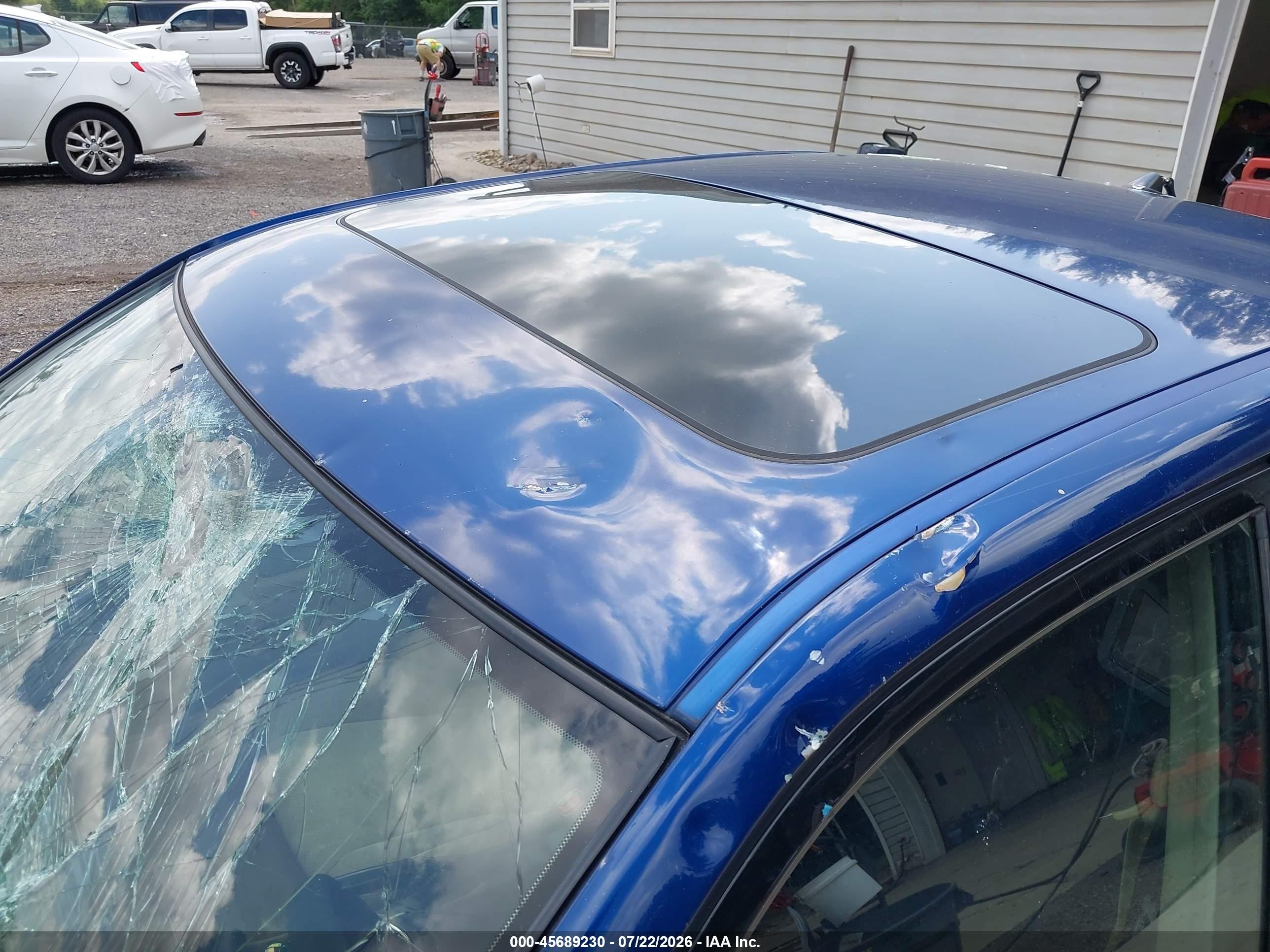 2001 Lexus Is 300 Blue vin: JTHBD182710015264