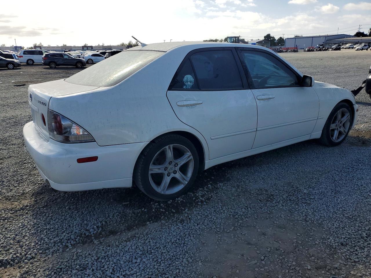 2001 Lexus Is 300 White vin: JTHBD182710028659
