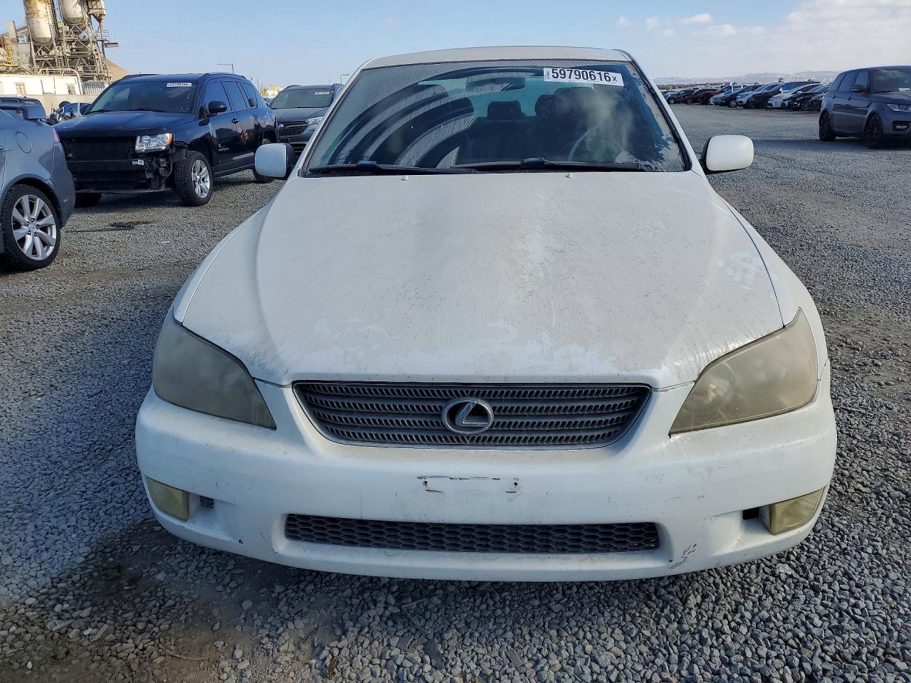 2001 Lexus Is 300 White vin: JTHBD182710028659