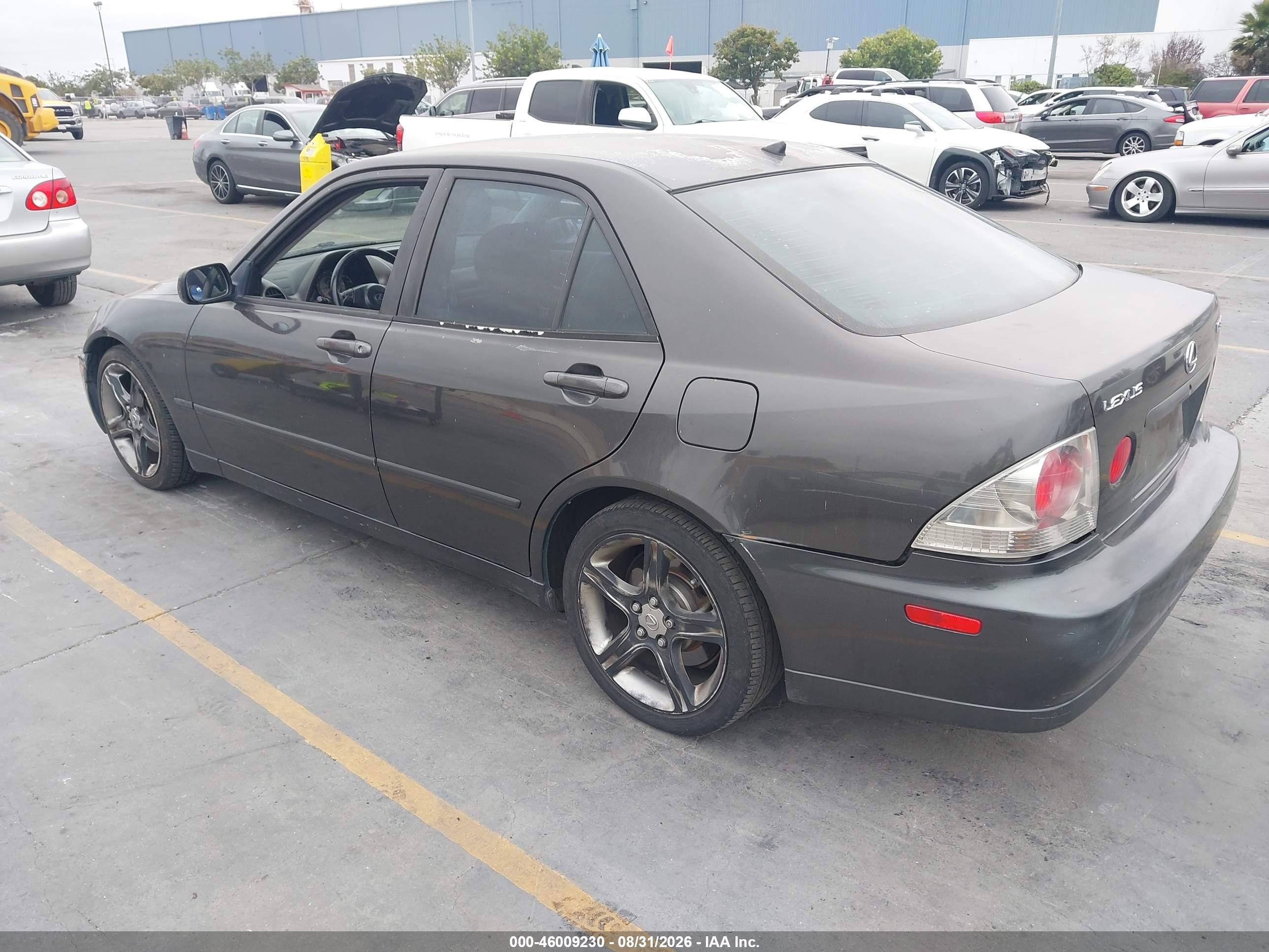 2001 Lexus Is 300   Gray vin: JTHBD182810007996