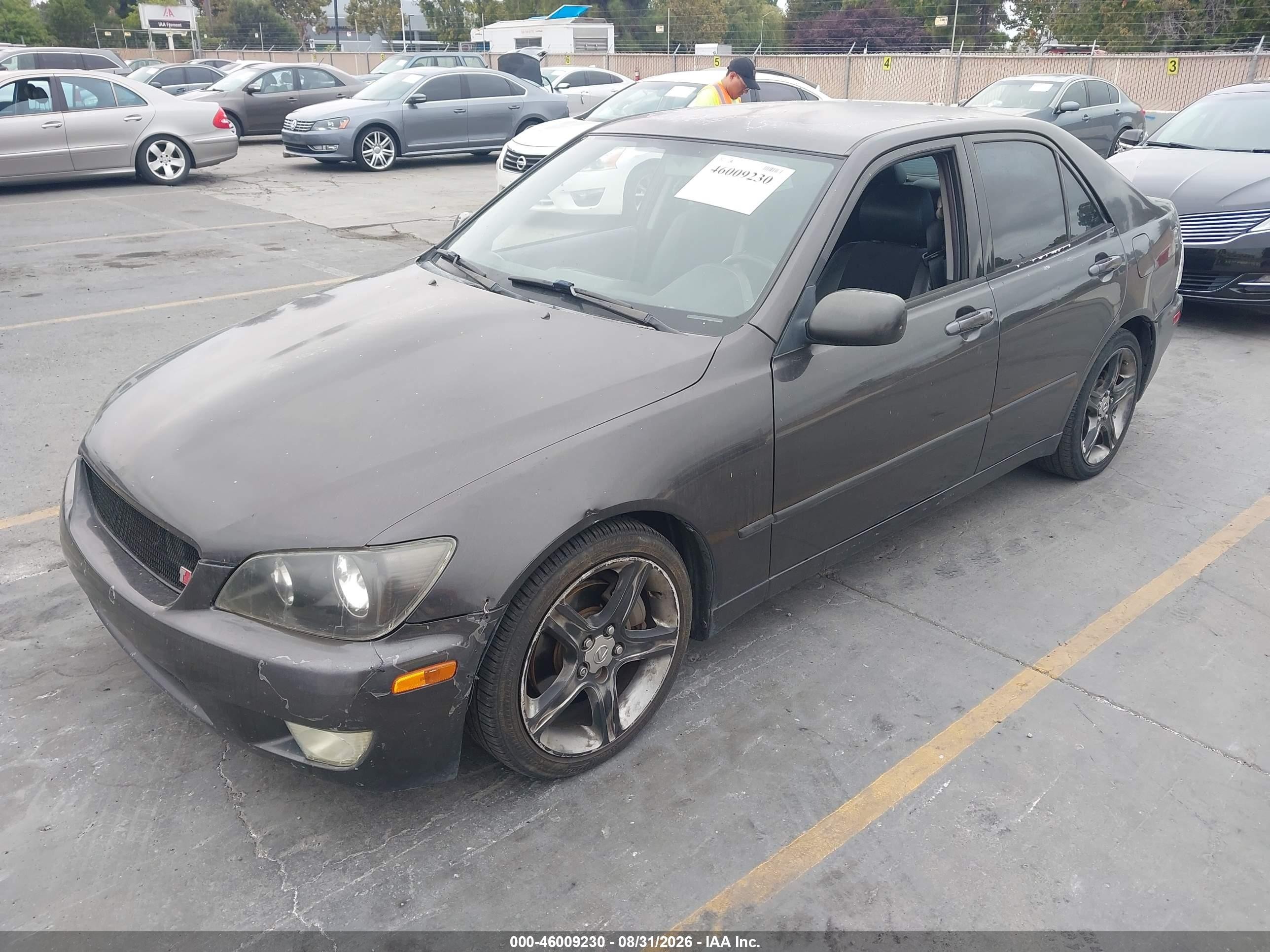 2001 Lexus Is 300   Gray vin: JTHBD182810007996