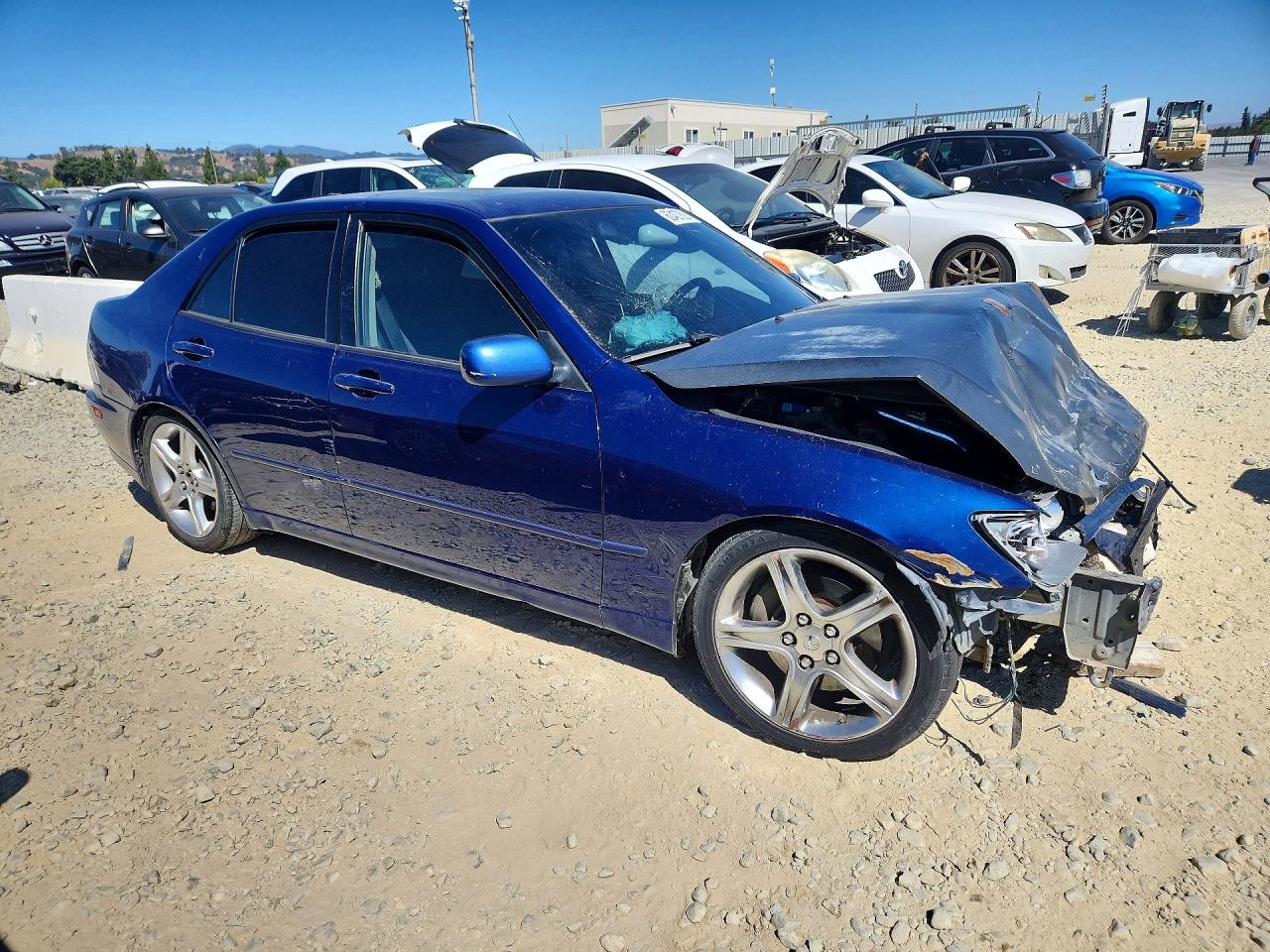 2001 Lexus Is 300 Blue vin: JTHBD182810018030