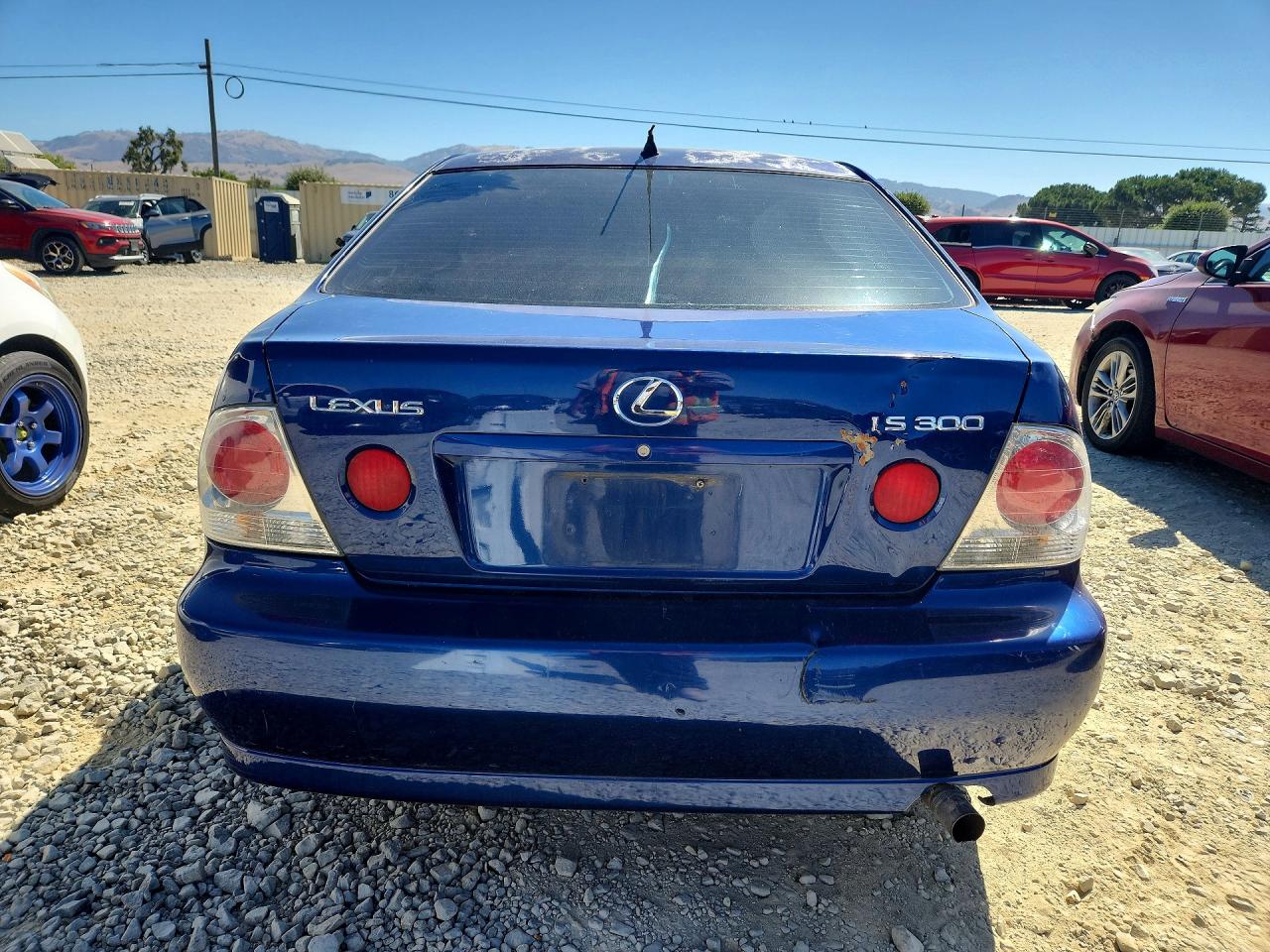 2001 Lexus Is 300 Blue vin: JTHBD182810018030