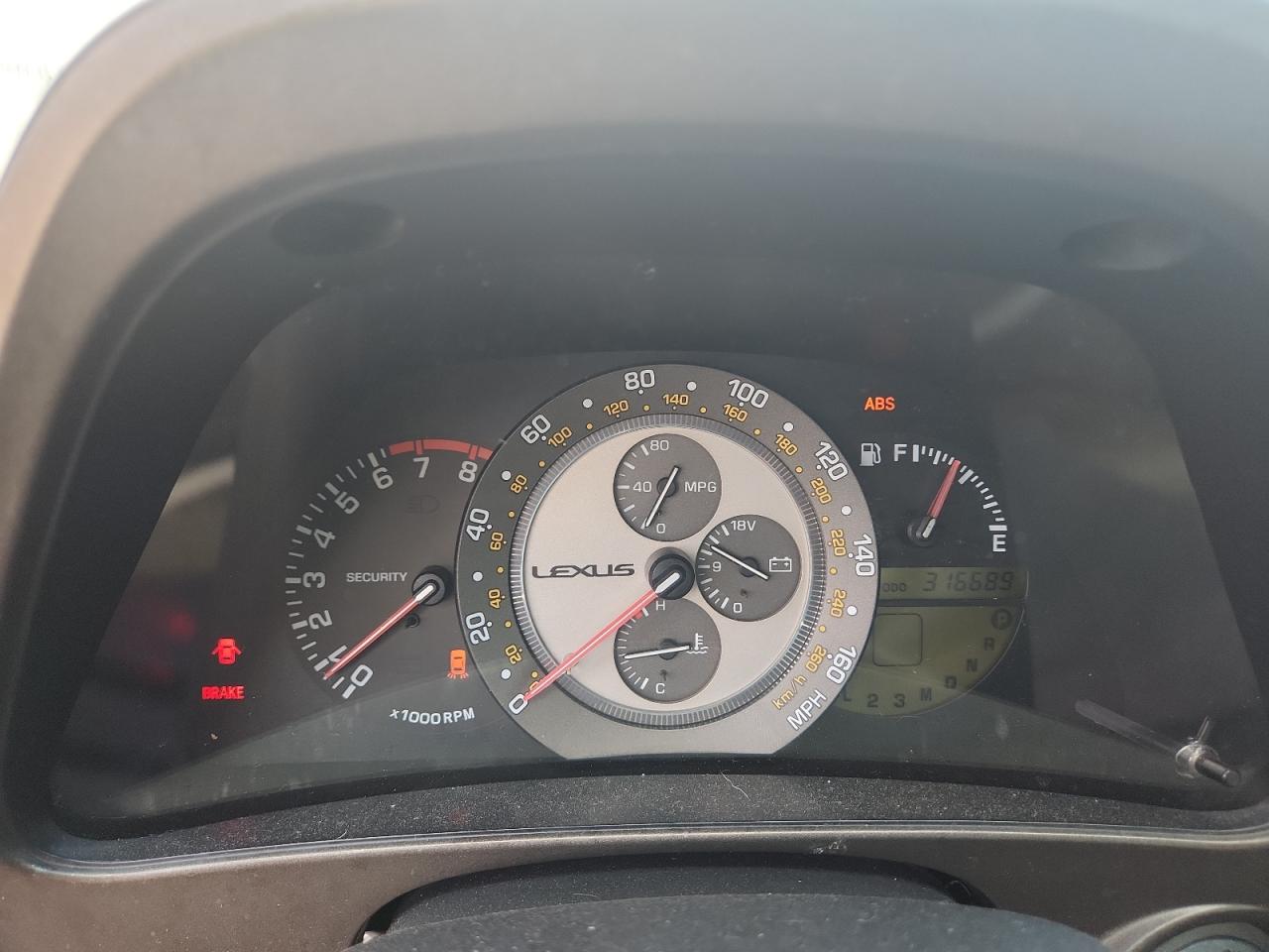 2001 Lexus Is 300 Black vin: JTHBD182810020229
