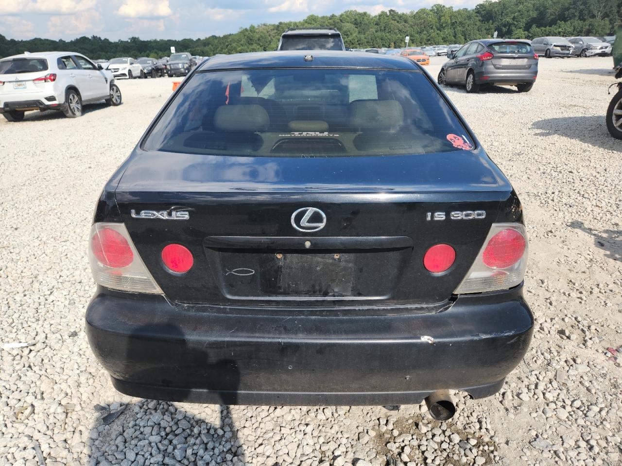 2001 Lexus Is 300 Black vin: JTHBD182810020229