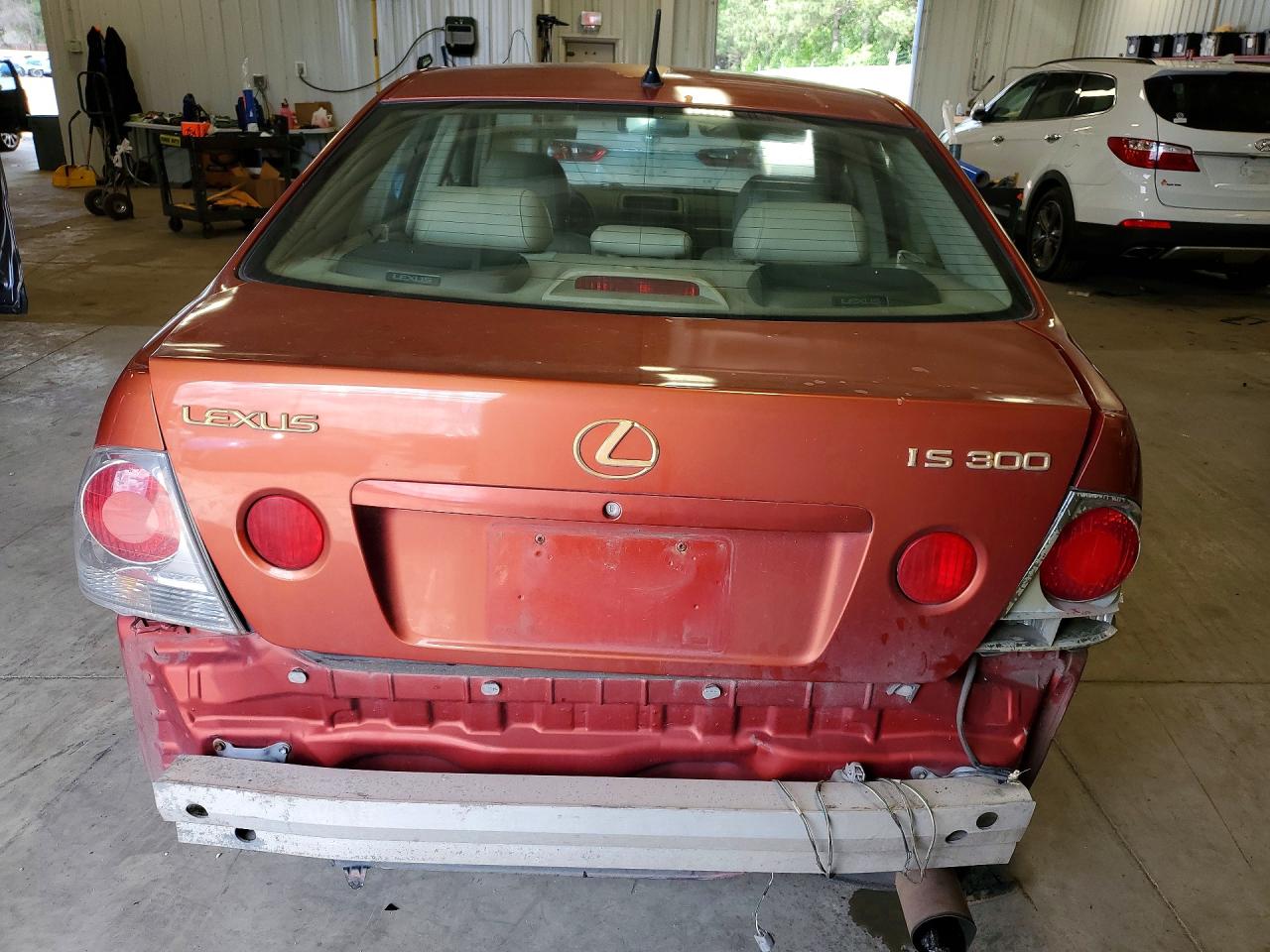 2001 Lexus Is 300 Orange vin: JTHBD182910001625