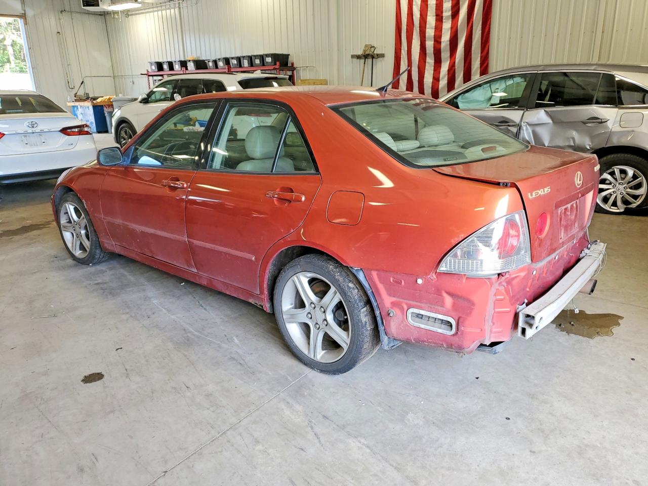 2001 Lexus Is 300 Orange vin: JTHBD182910001625