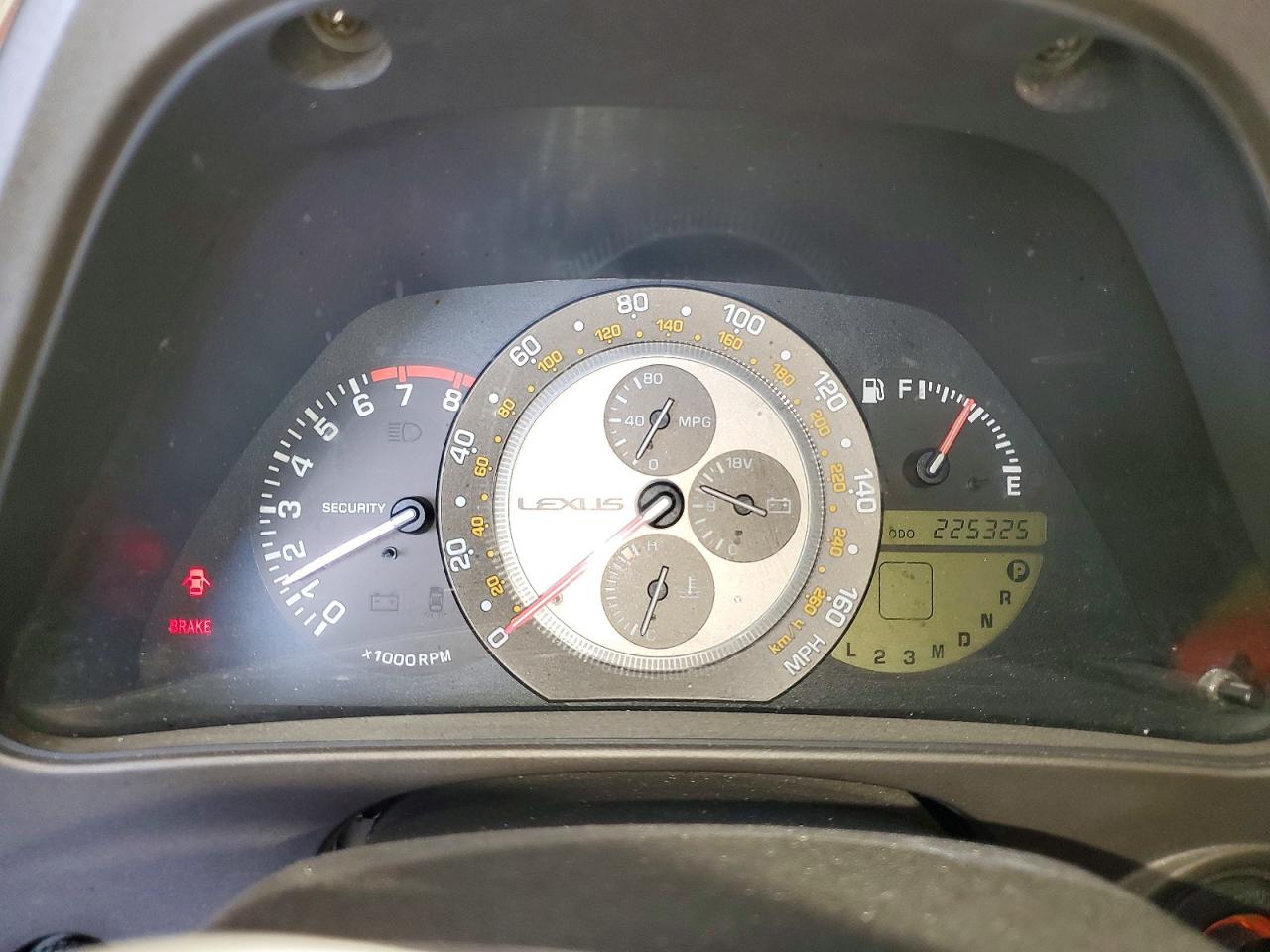2001 Lexus Is 300 Orange vin: JTHBD182910001625