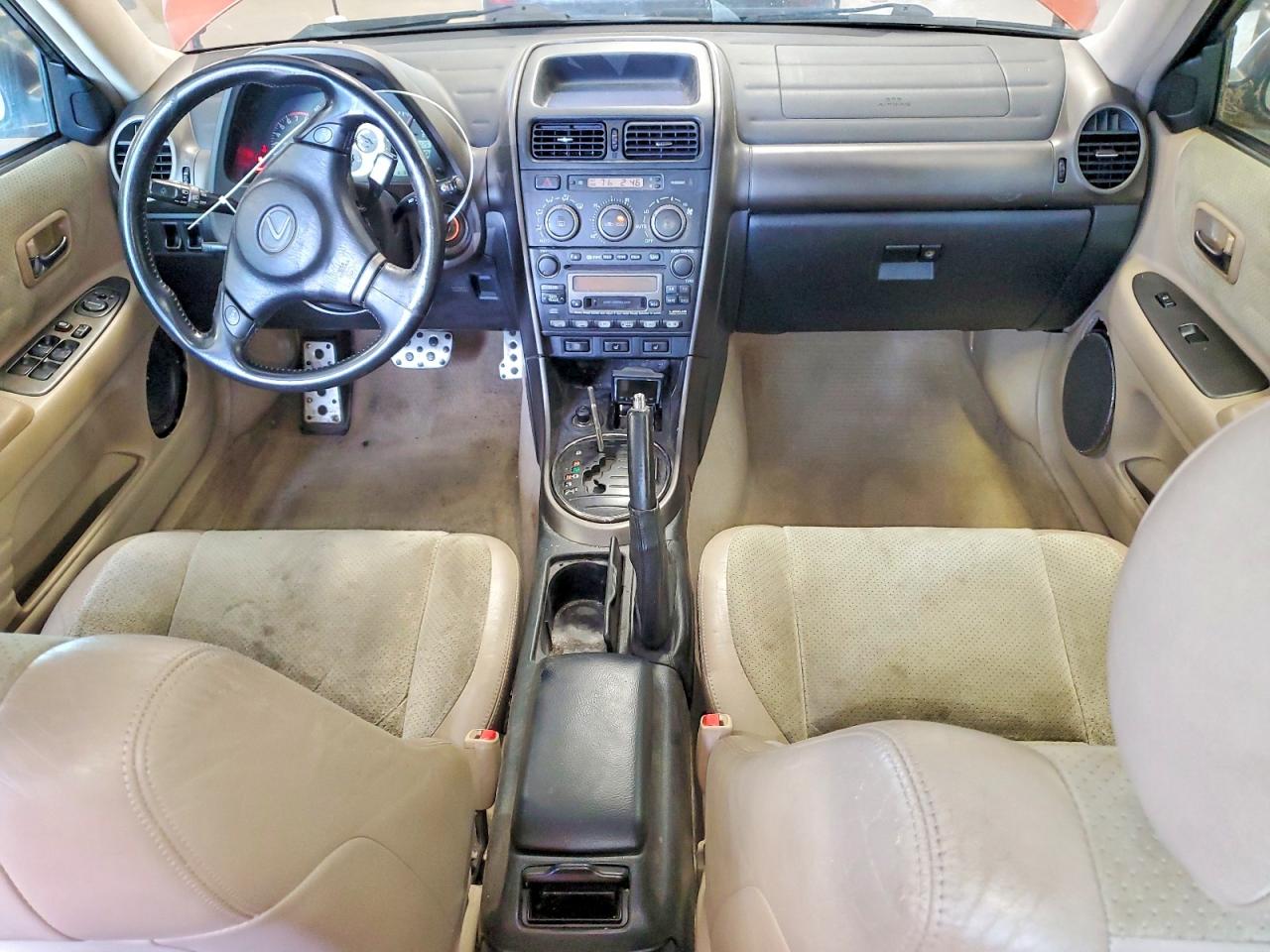 2001 Lexus Is 300 Orange vin: JTHBD182910001625