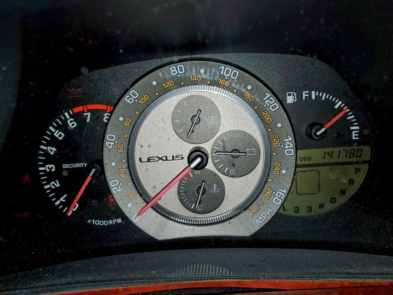 2001 Lexus Is 300 Orange vin: JTHBD182910002936