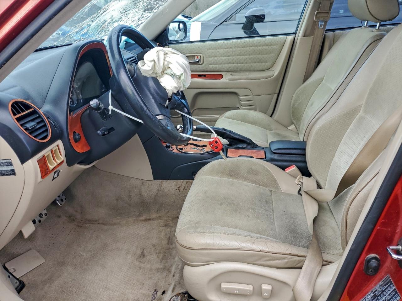2001 Lexus Is 300 Orange vin: JTHBD182910002936