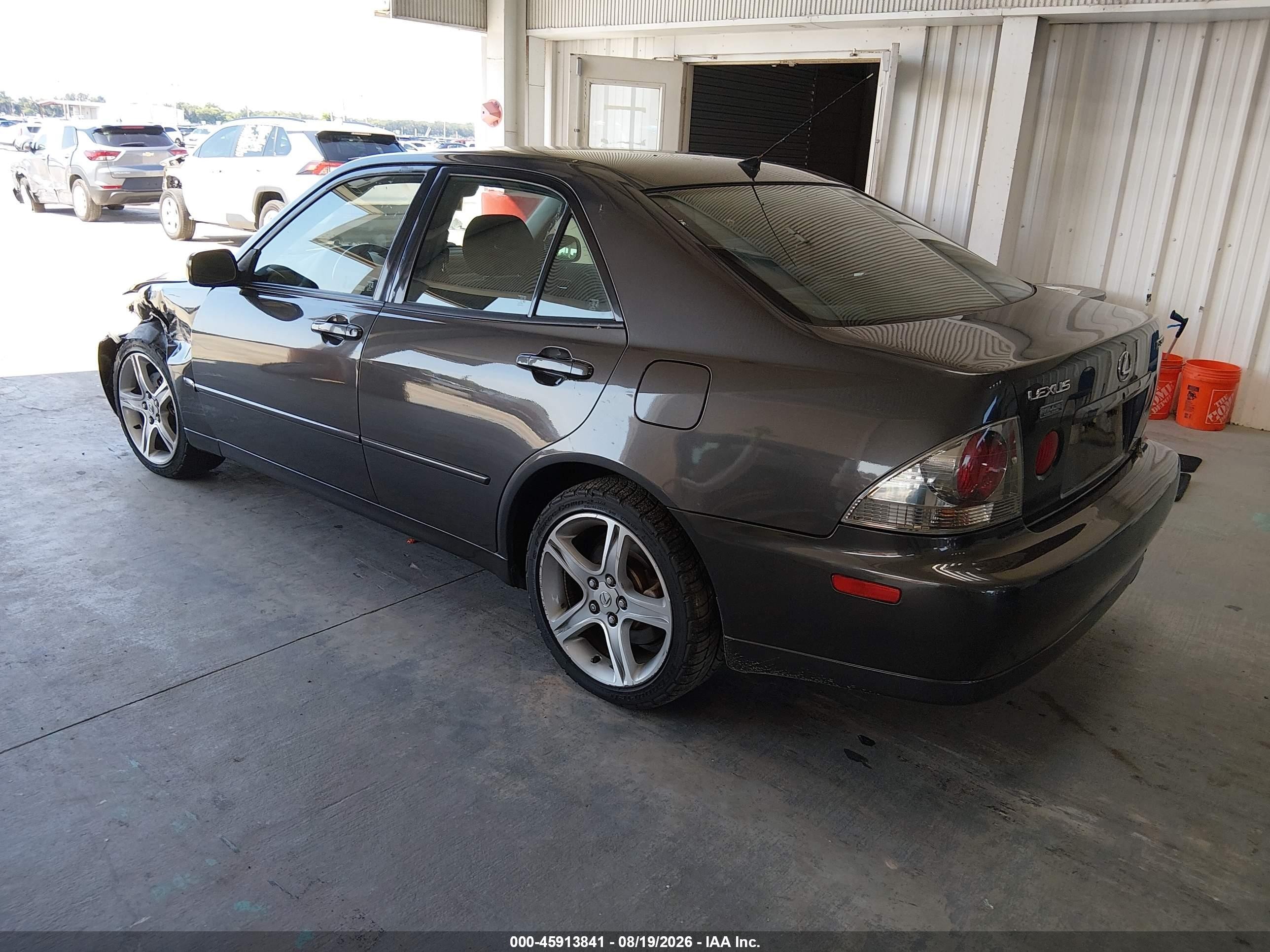 2001 Lexus Is 300 Pewter vin: JTHBD182910017131