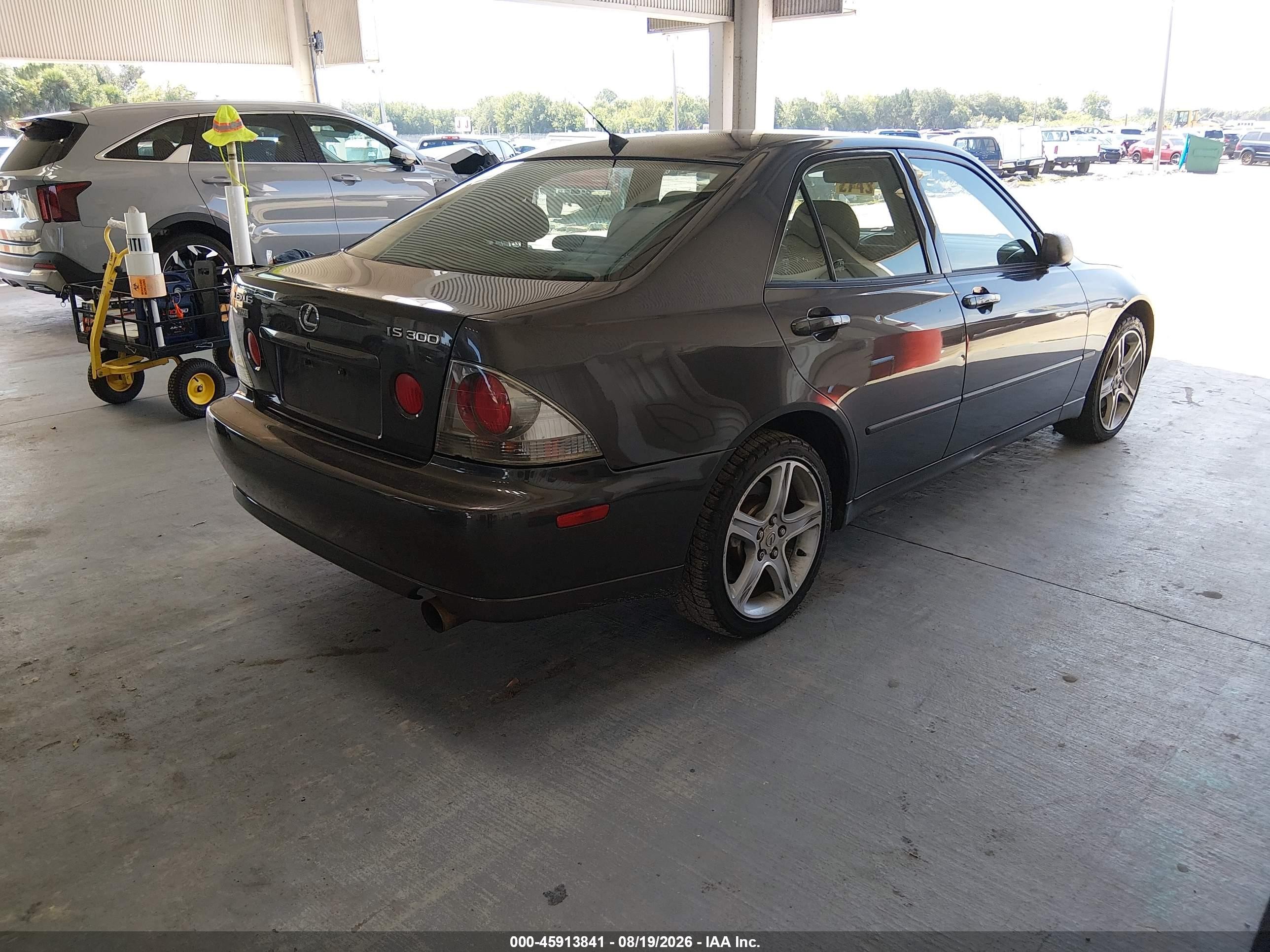 2001 Lexus Is 300 Pewter vin: JTHBD182910017131