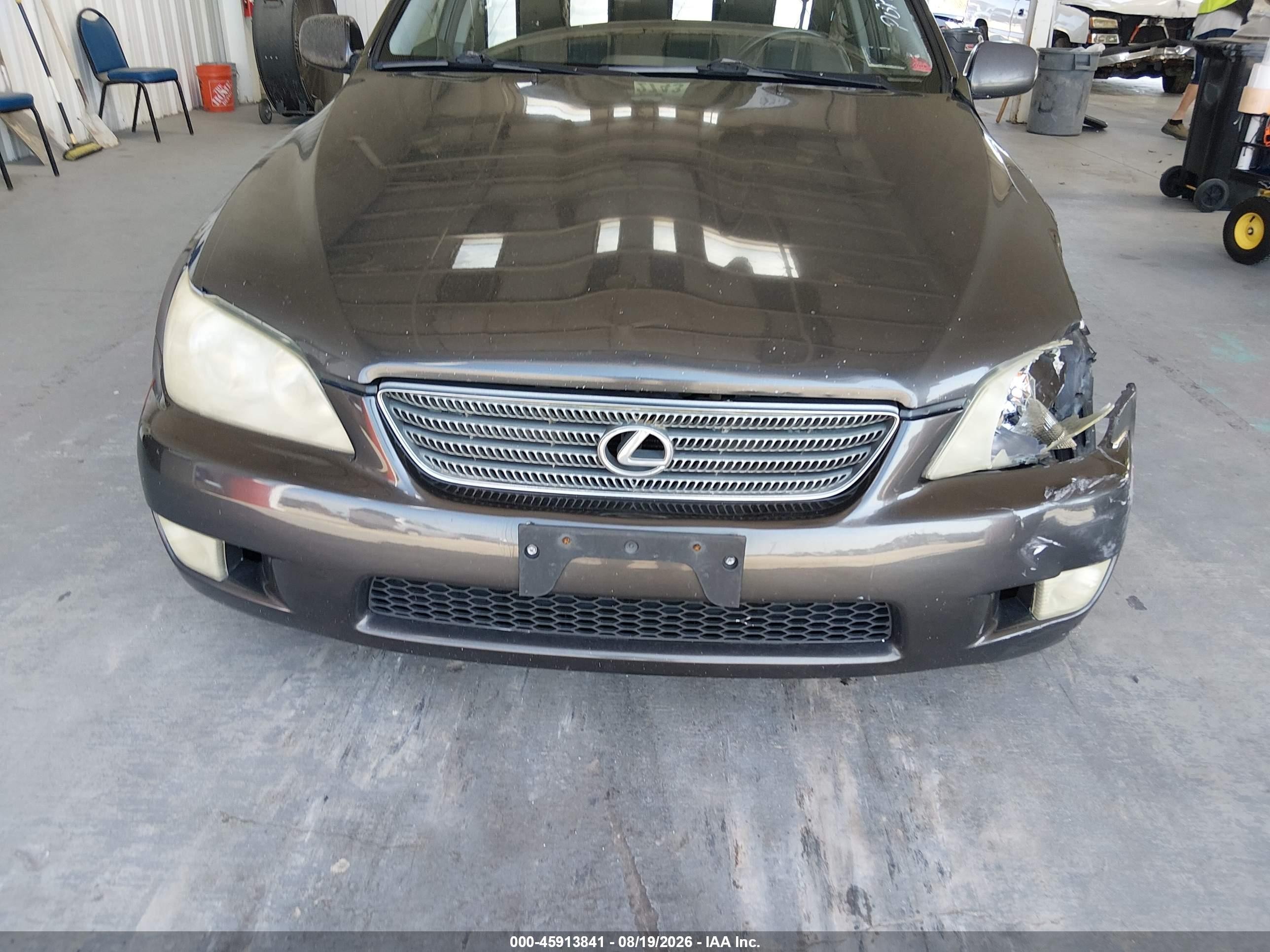 2001 Lexus Is 300 Pewter vin: JTHBD182910017131