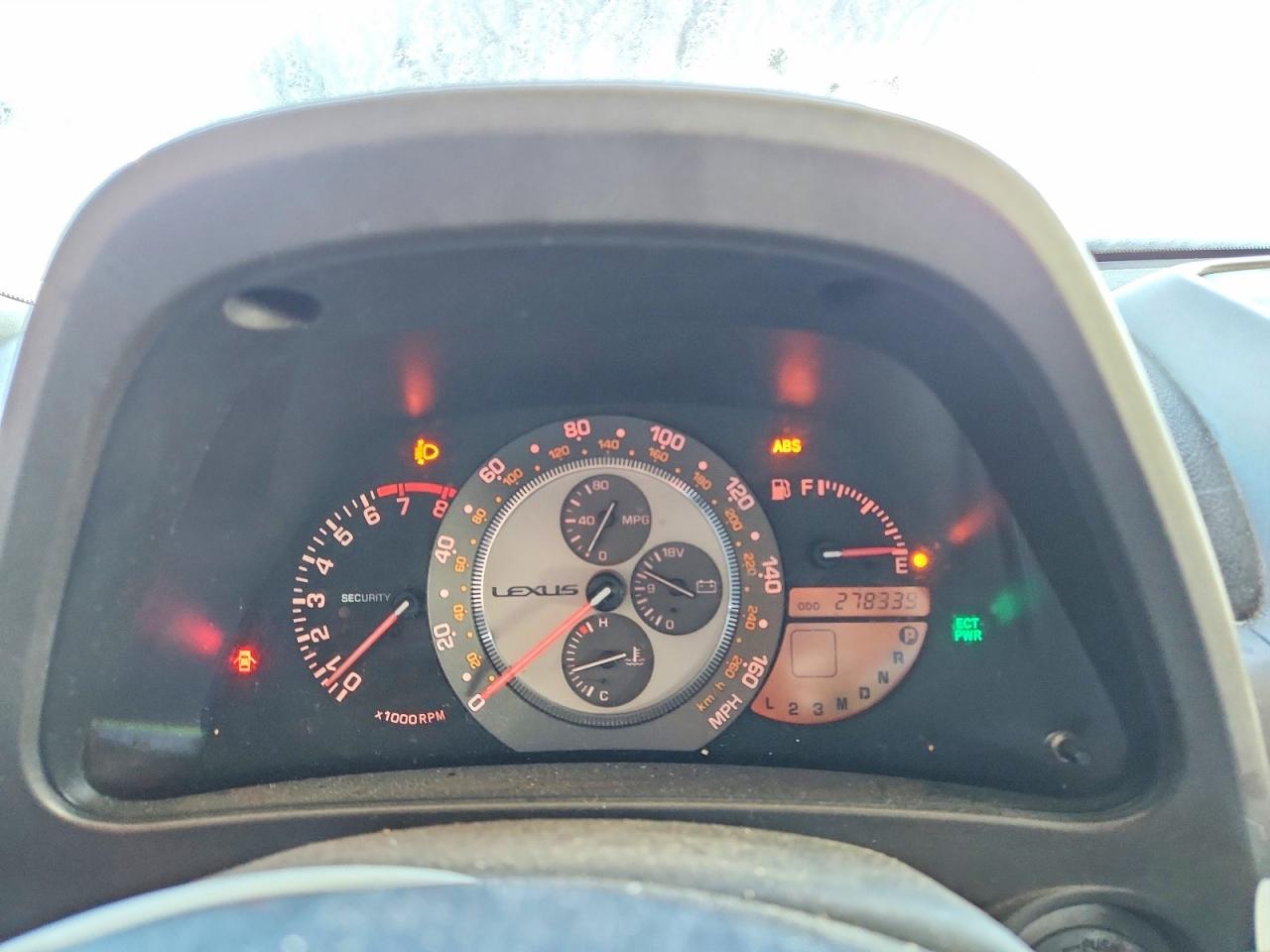 2001 Lexus Is 300 Black vin: JTHBD182910022720